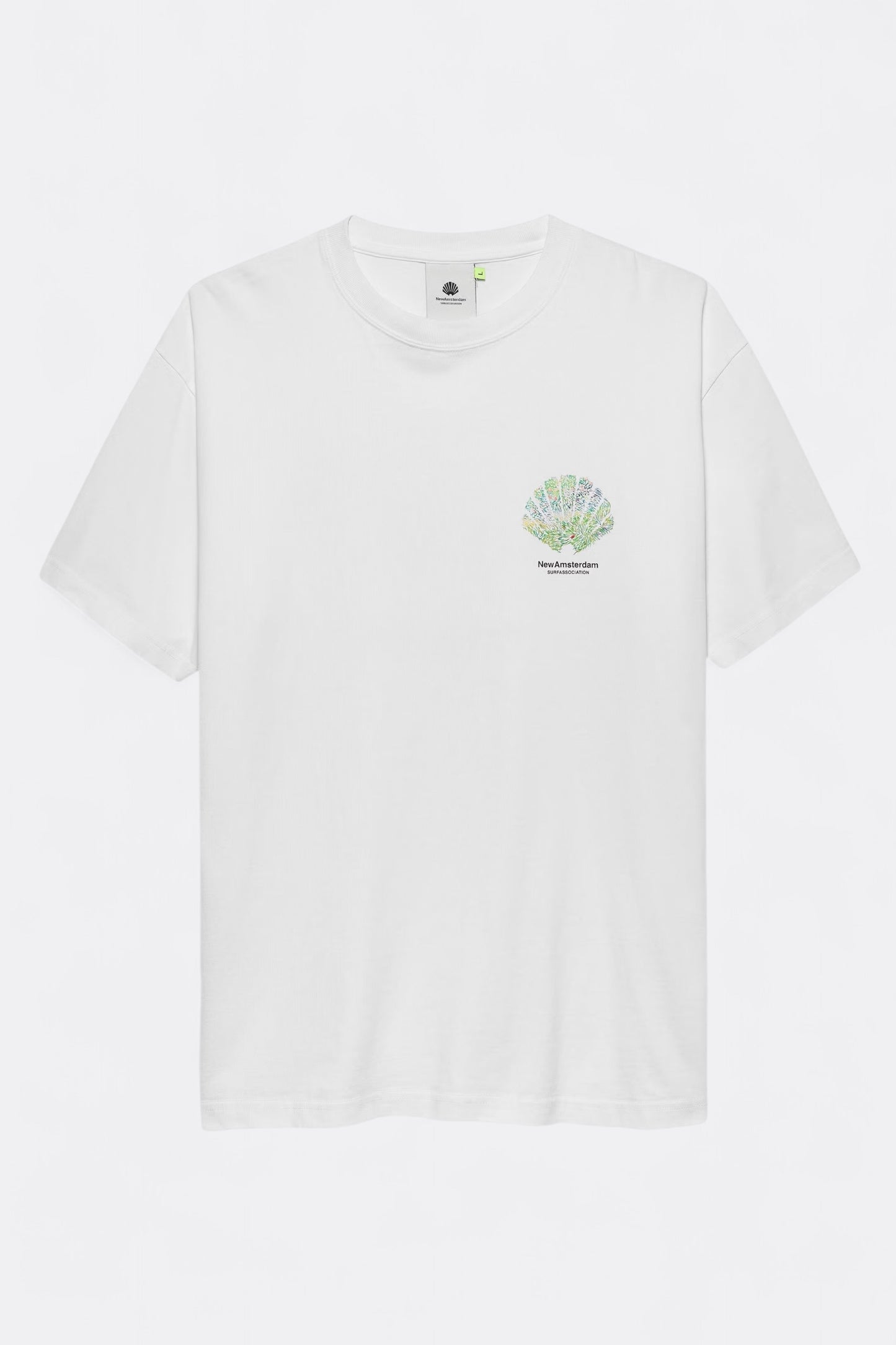 T-Shirt NEW AMSTERDAM SURF ASSOCIATION - Tall Grass Tee (White) 