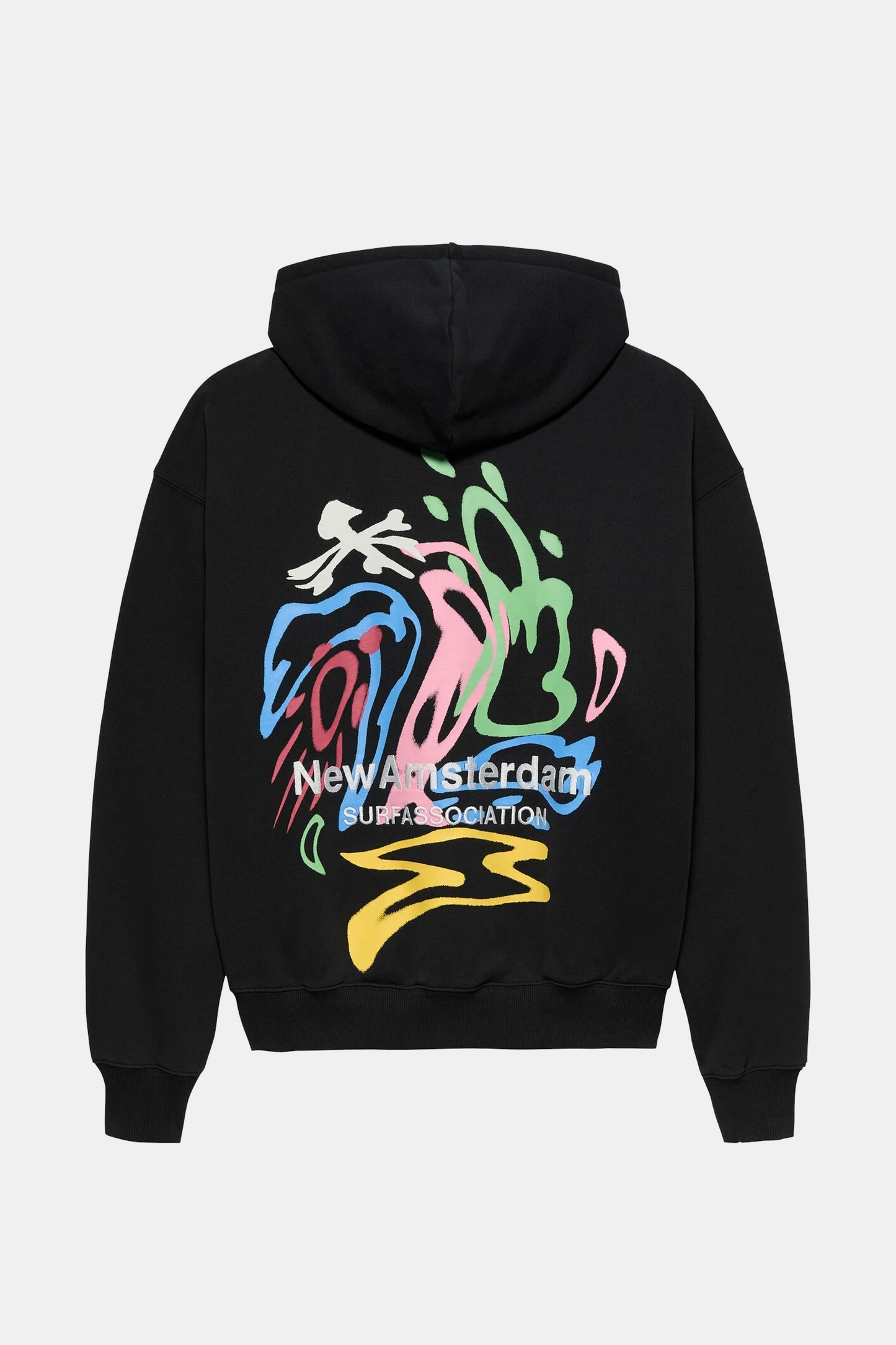 Hoodie New Amsterdam Surf Association - Weather Icon Hoodie (Black)