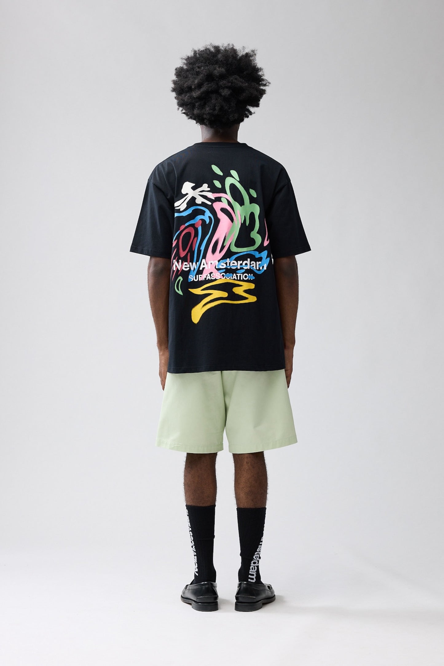 T-Shirt New Amsterdam Surf Association - Weather Icons Tee (Black)