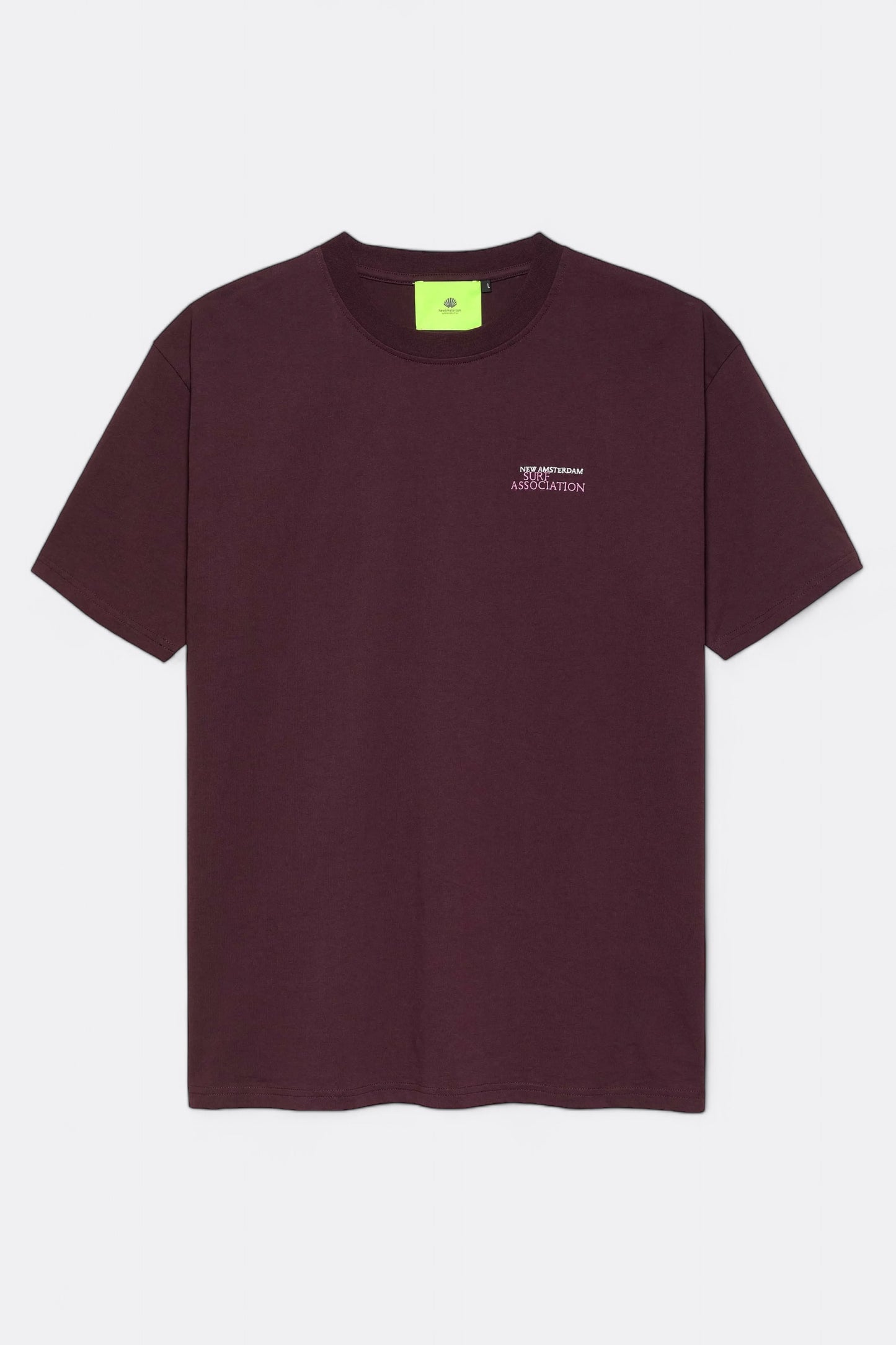 T-Shirt New Amsterdam Surf Association - Wire Tee (Vineyard Wine)