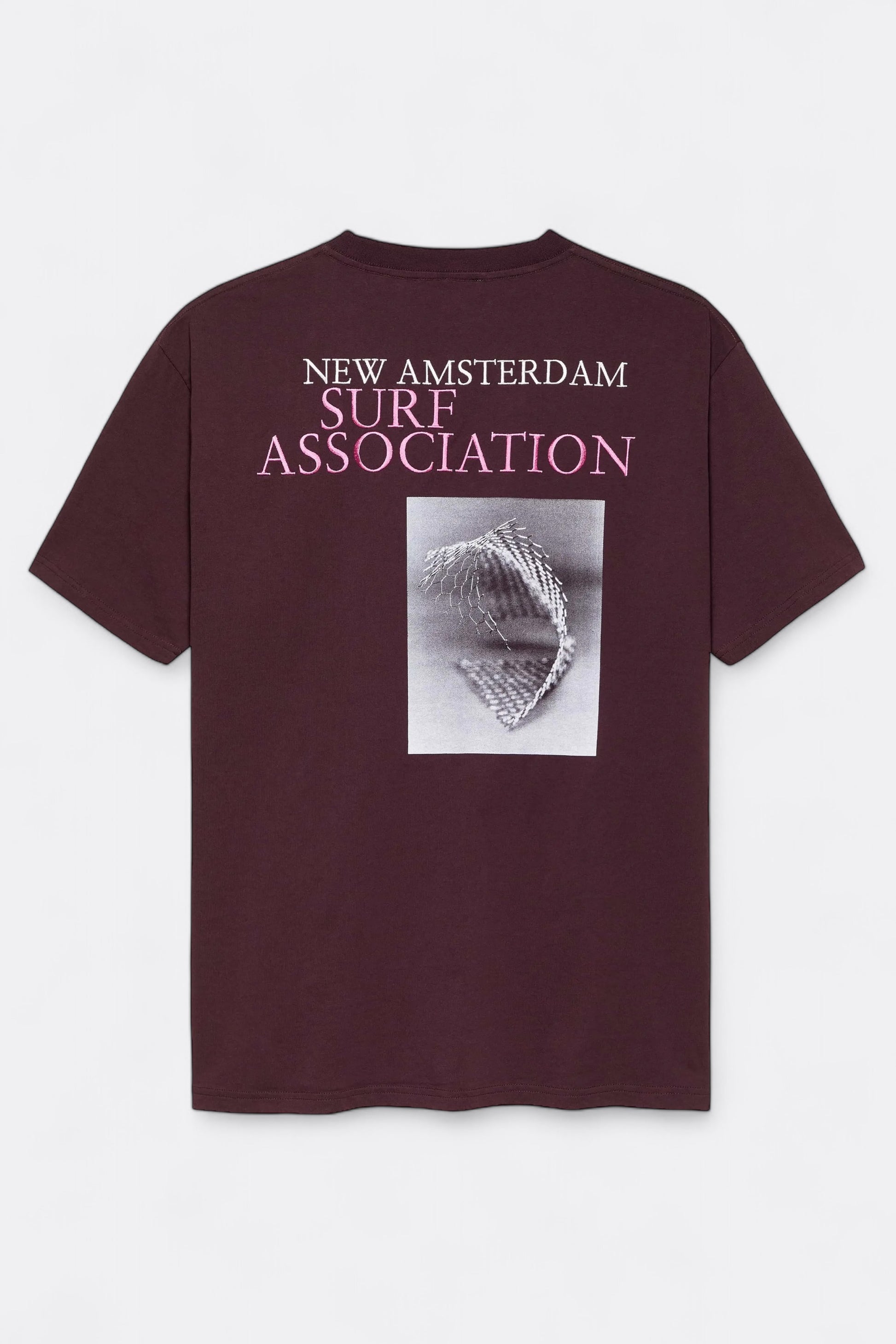 T-Shirt New Amsterdam Surf Association - Wire Tee (Vineyard Wine)