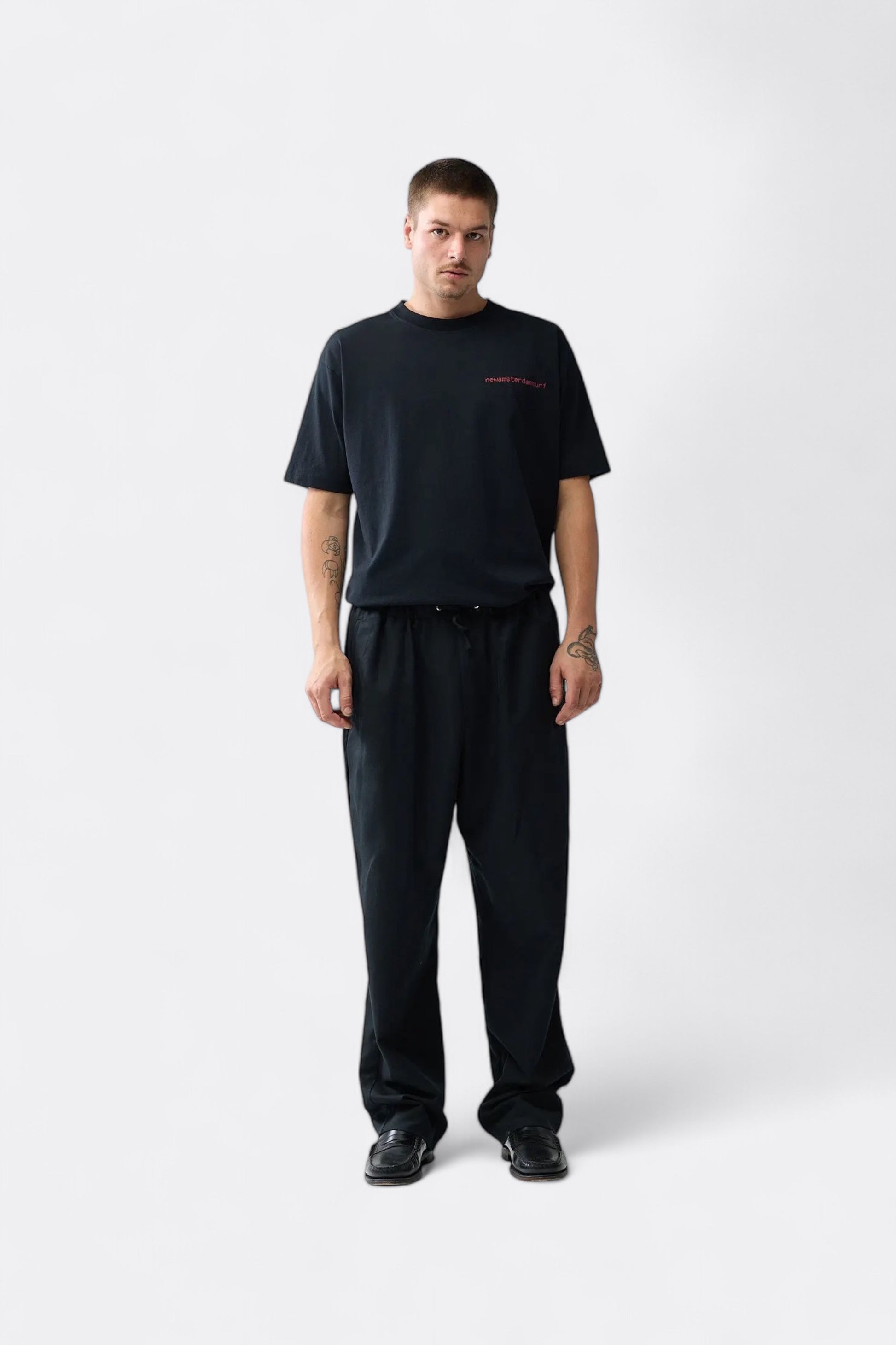 Pantalon New Amsterdam Surf Association - Work Trouser (Black)