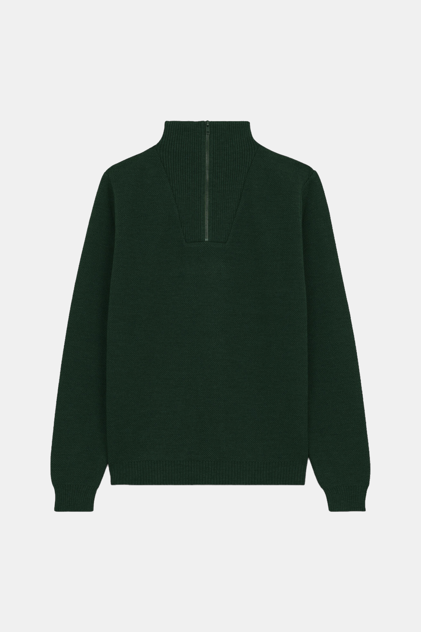 Nitto Knitwear - Pull Youri Camionneur (Vert Forêt)