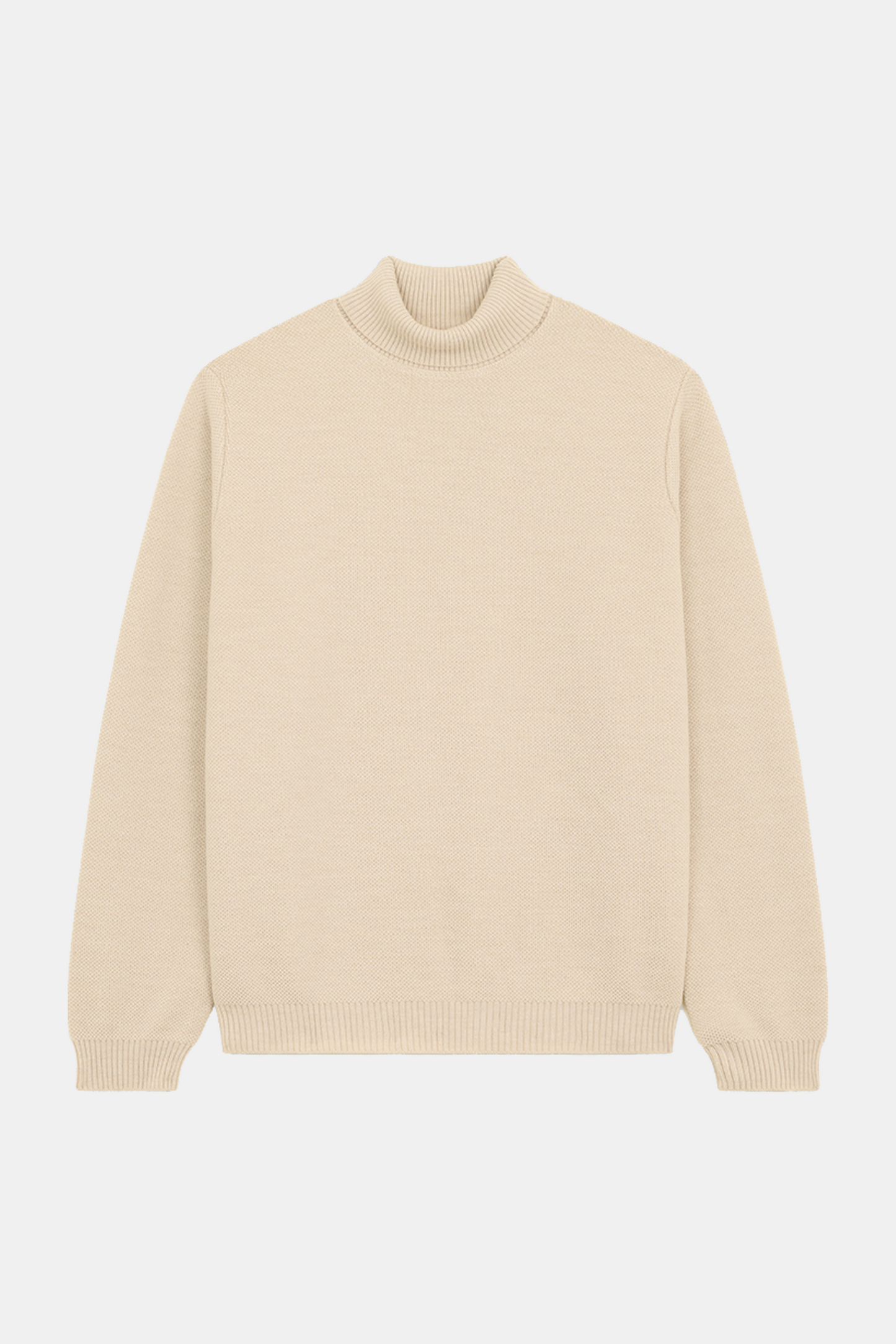 Pull Nitto Knitwear - Pull Youri Col Roulé (Naturel)