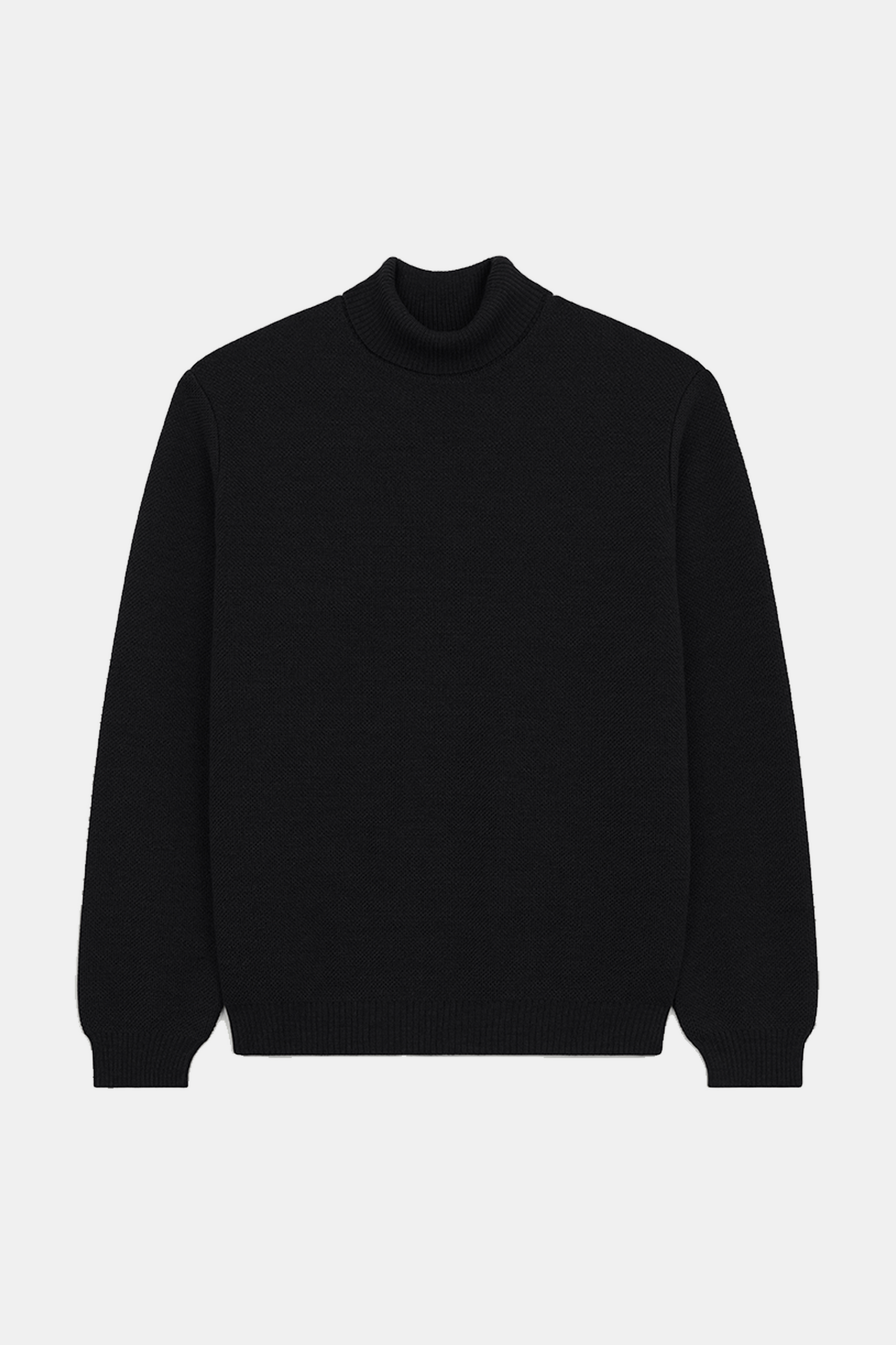 Pull Nitto Knitwear - Pull Youri Col Roulé (Noir)