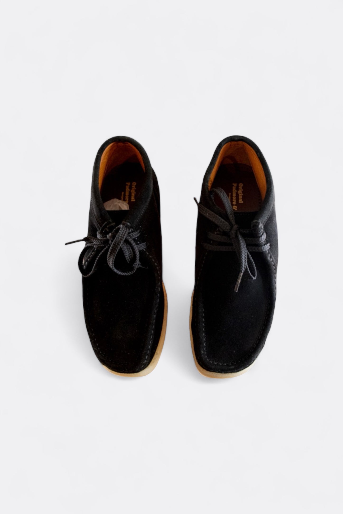 Chaussures Wallabee Padmore & Barnes - P404 (Black)