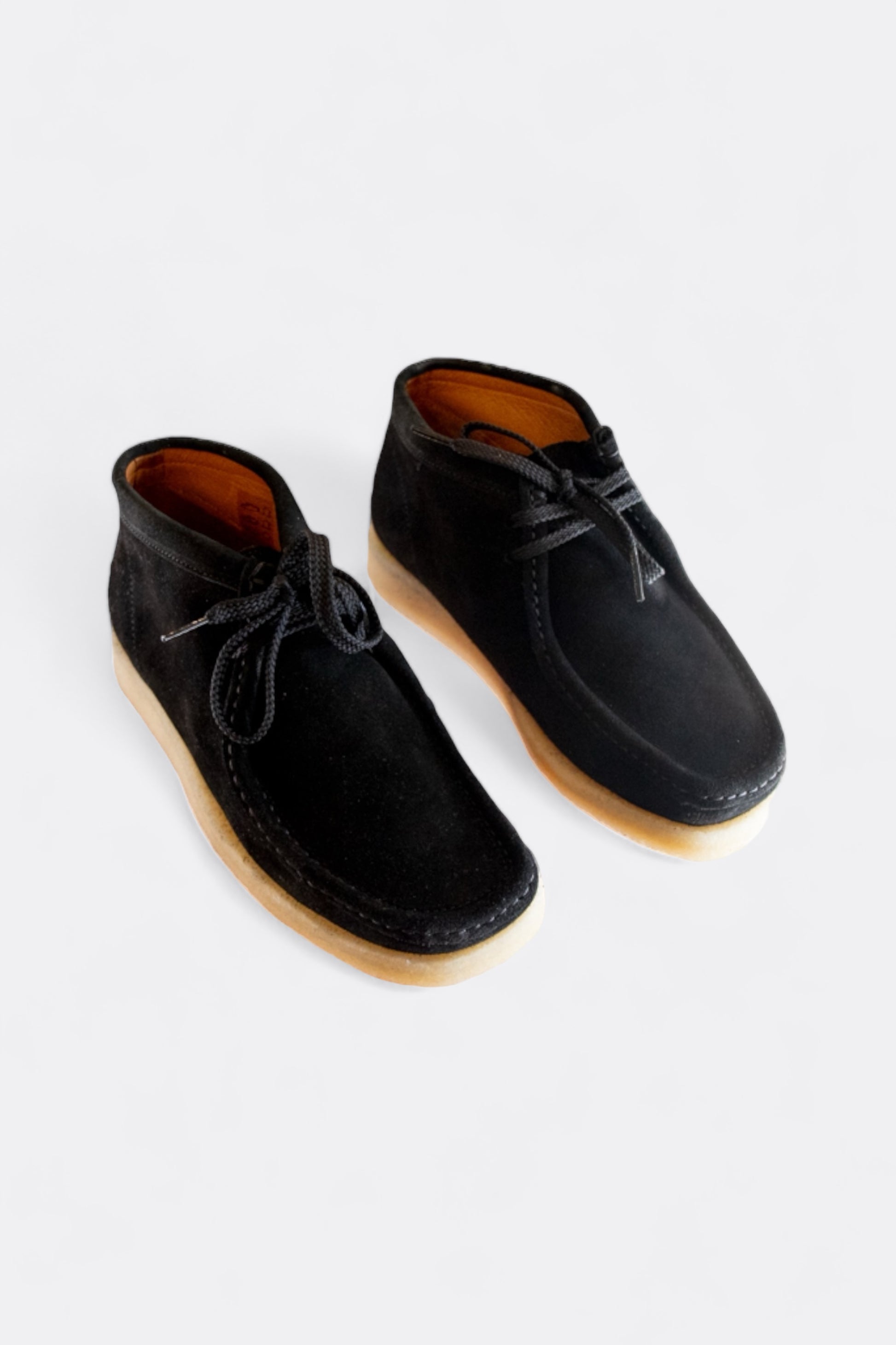 Chaussures Wallabee Padmore & Barnes - P404 (Black)