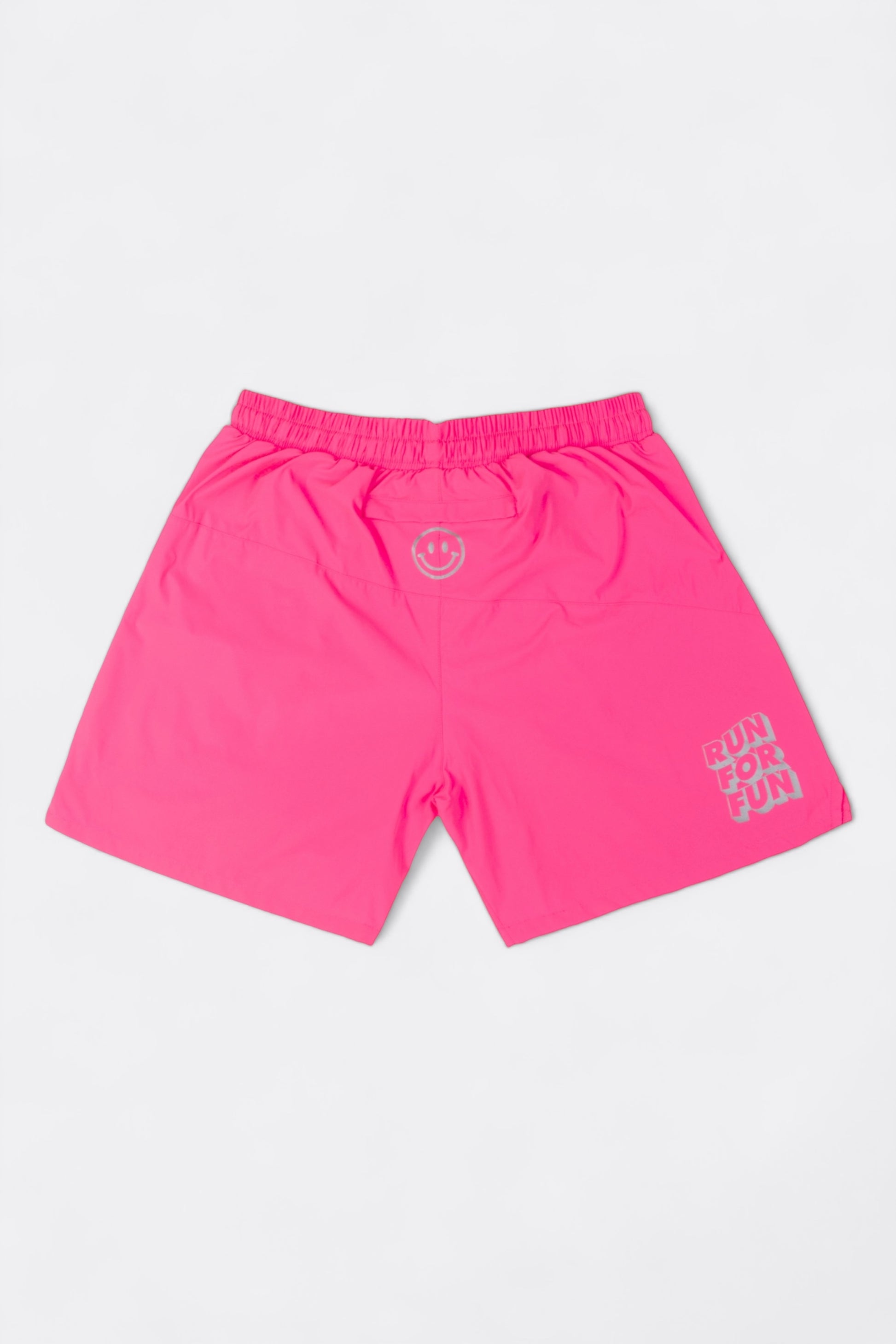 Peaufine Athletics x Bisous Skateboard - Short Patchwork v.1 Run For Fun (Pink)