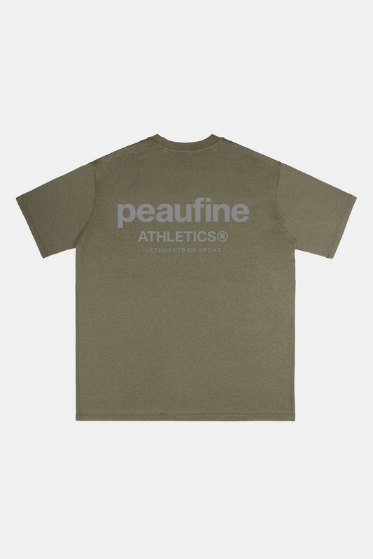 T-Shirt Peaufine Athletics - Wood T-shirt™ Reflective (Kaki)