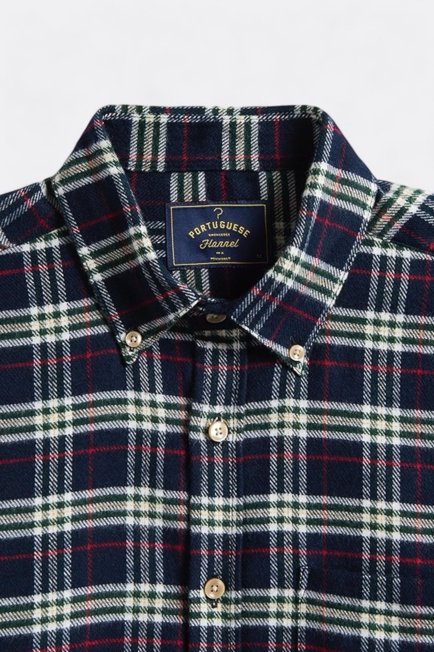 Chemise à Carreaux Portuguese Flannel - Lamo Shirt (Blue)