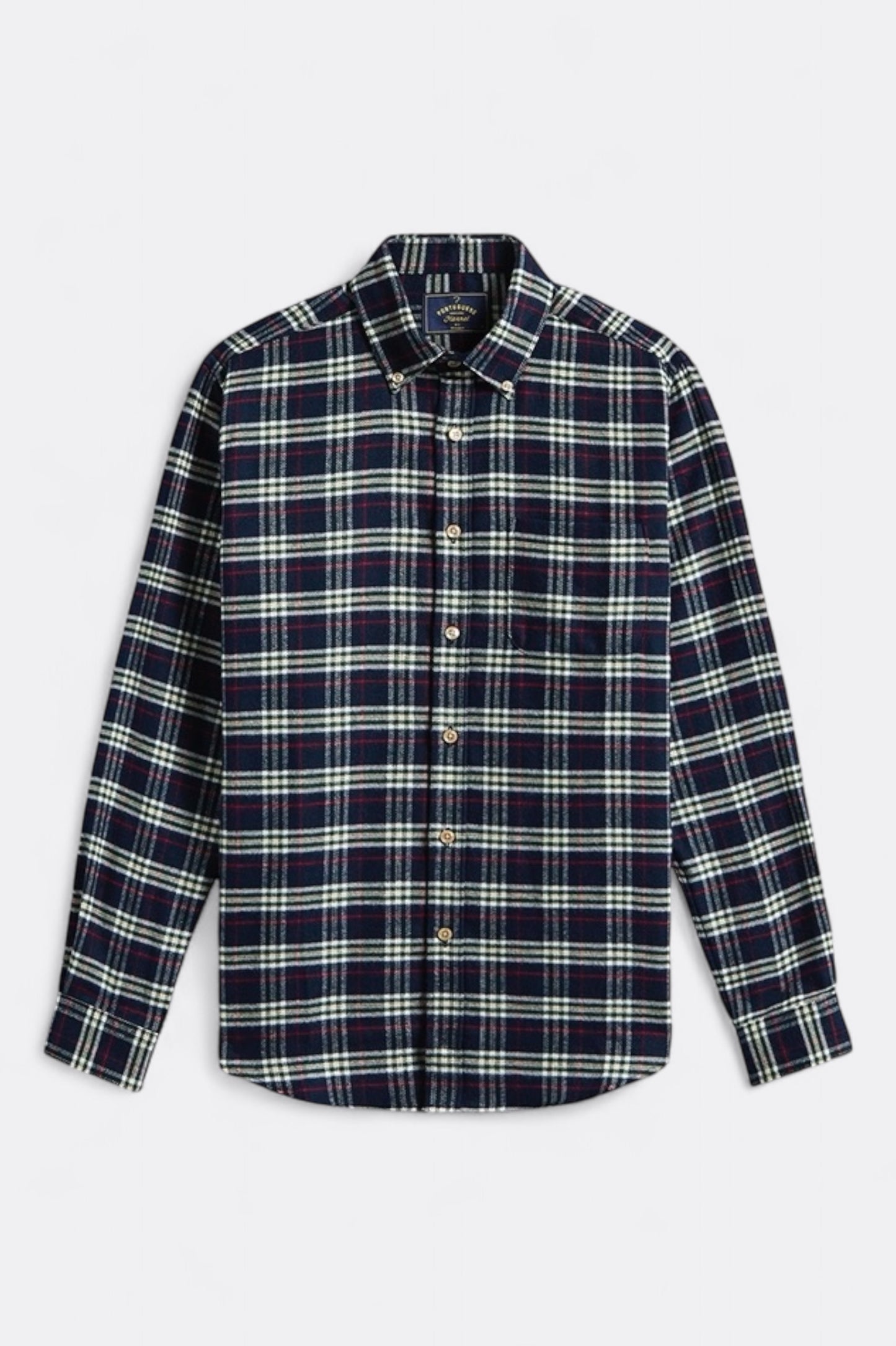 Chemise à Carreaux Portuguese Flannel - Lamo Shirt (Blue)