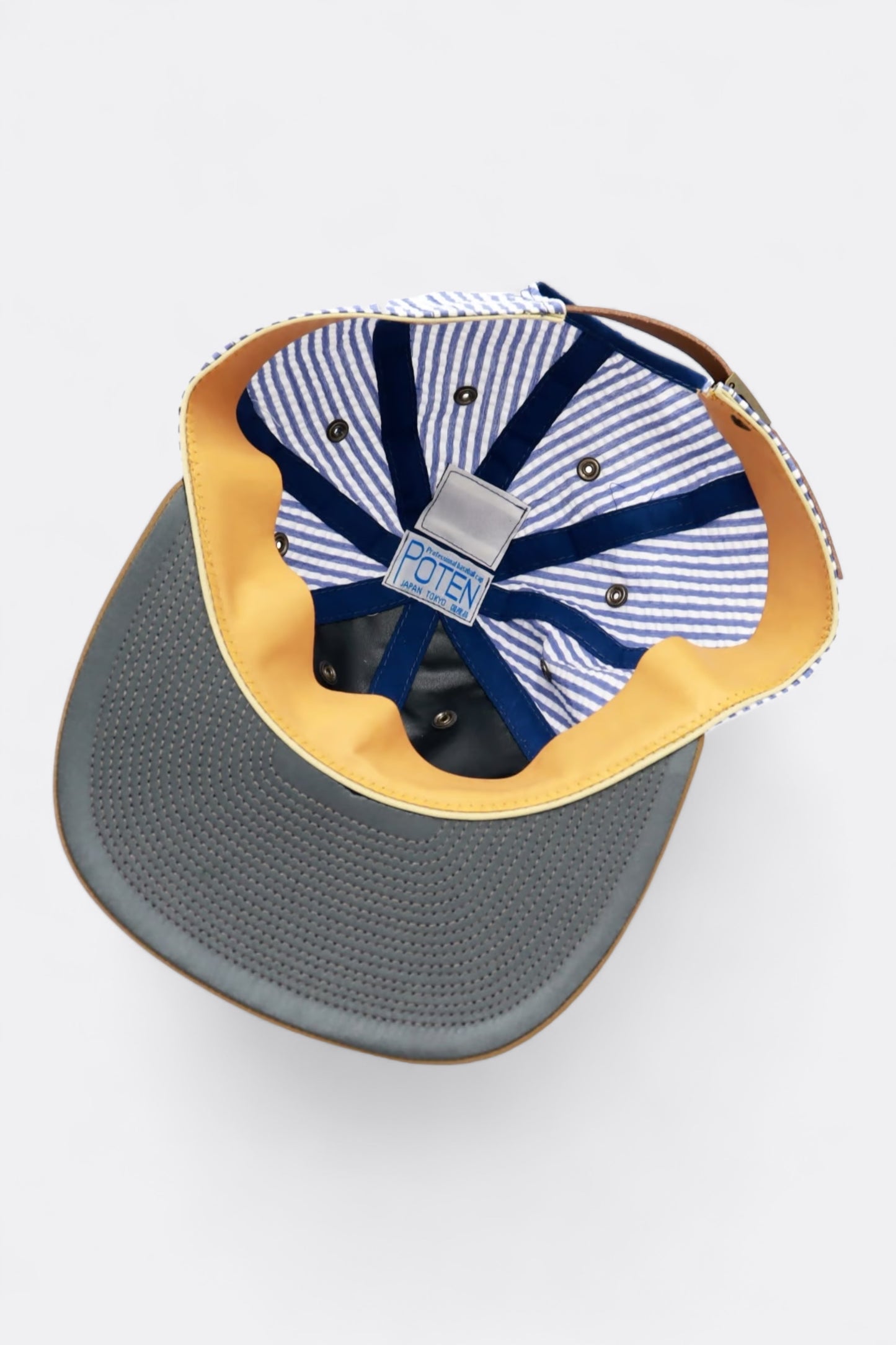 Poten - Stripe Sucker Cap (Blue)