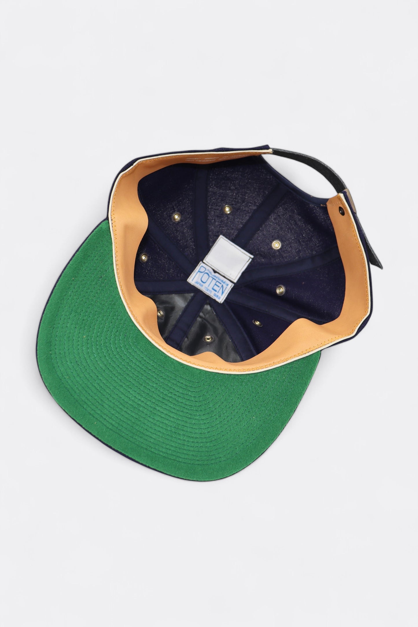 Casquette POTEN - Vintage Hopsack Cap (Navy)