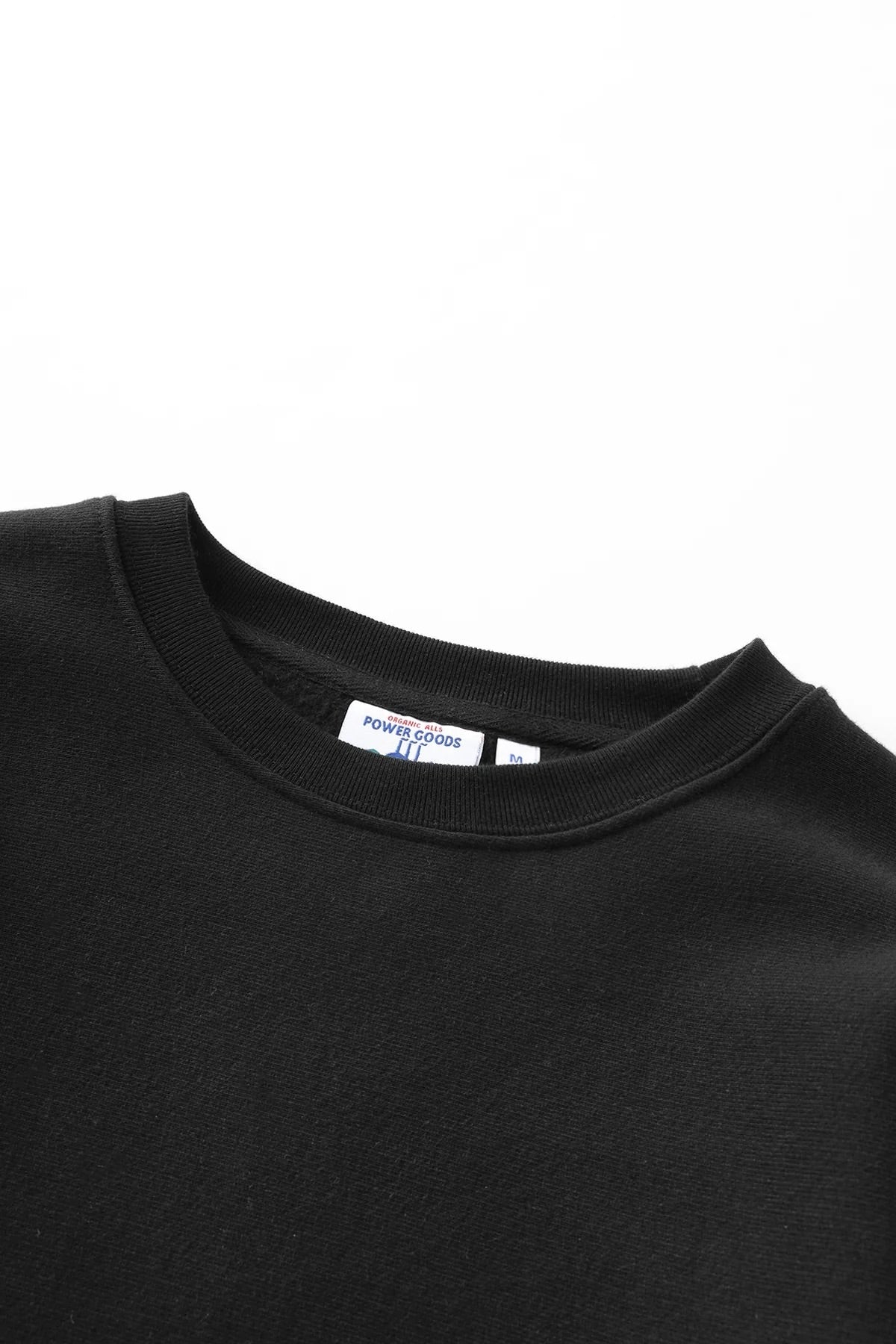 Sweatshirt POWER GOODS - Super Weight Crewneck (Black)