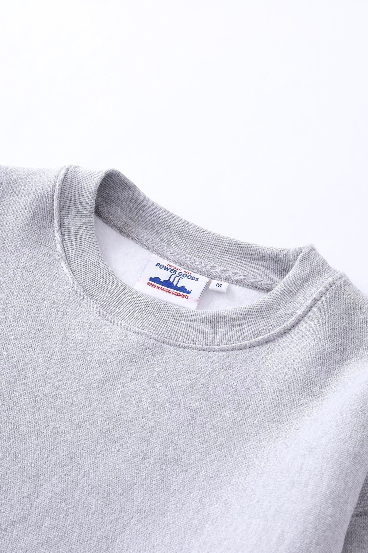 Sweatshirt POWER GOODS - Super Weight Crewneck (Heather Grey)