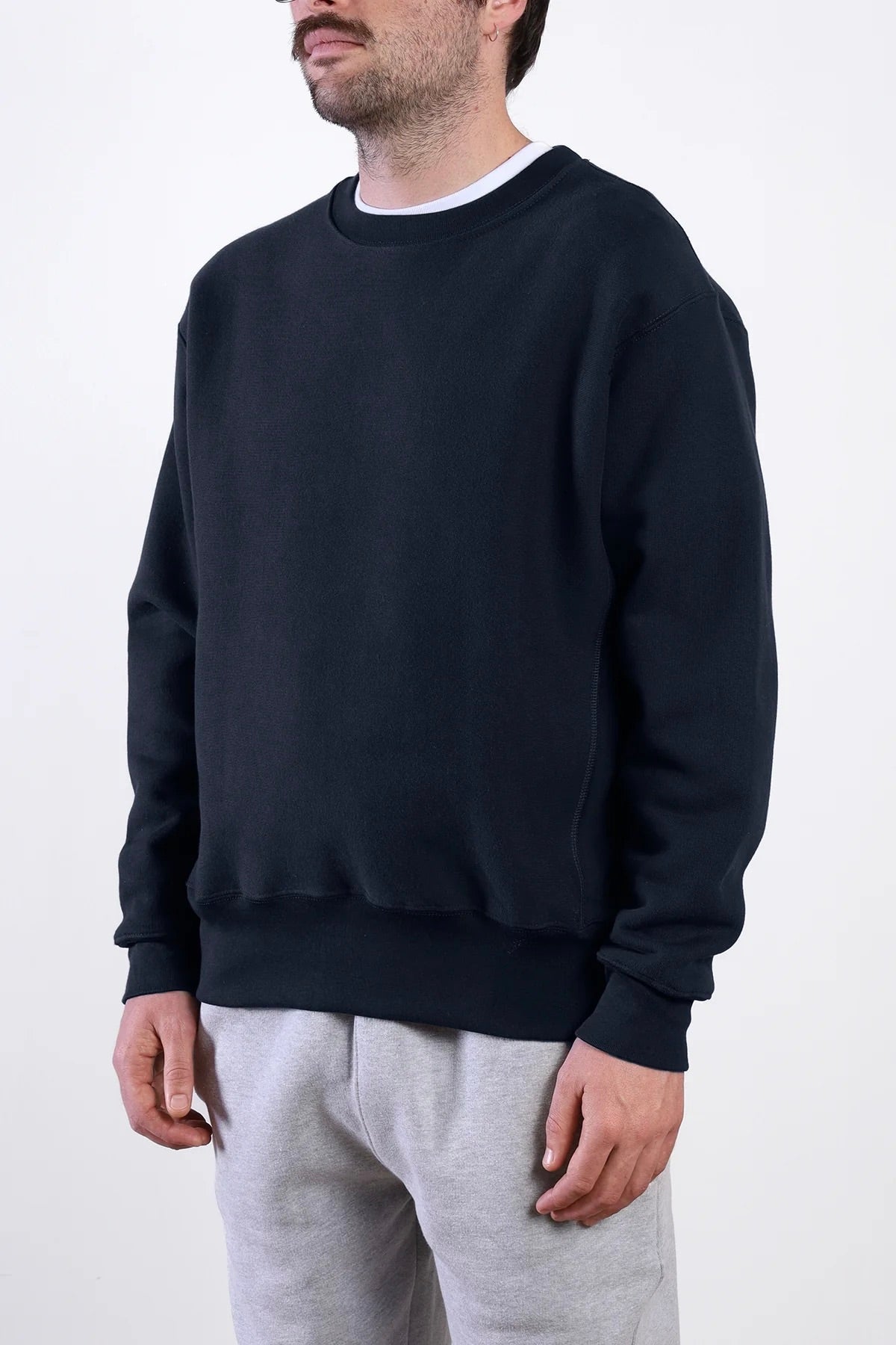 Super Weight Crewneck (Navy Blue)