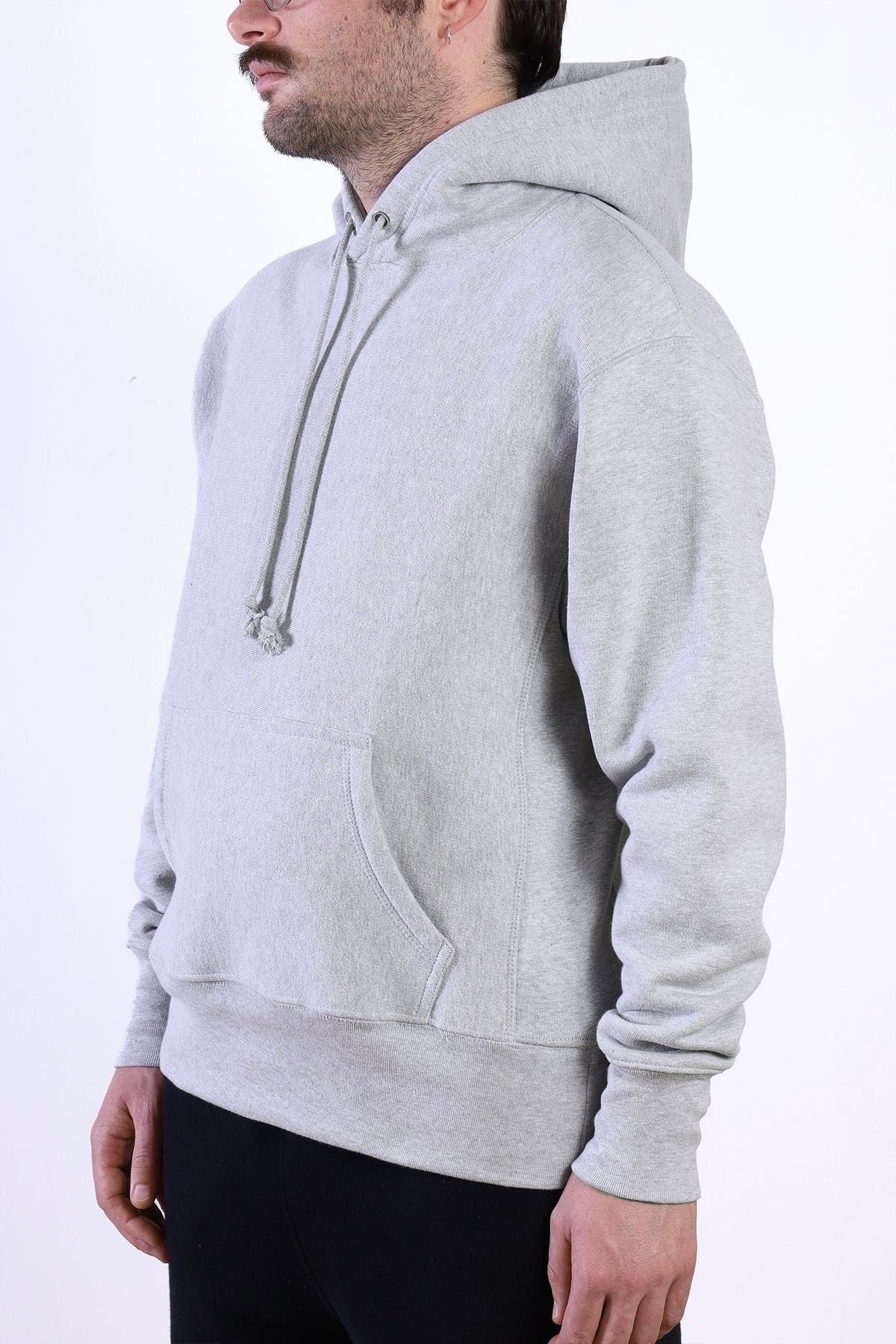 Sweatshirt à capuche POWER GOODS - Super Weight Hoodie (Heather Grey)