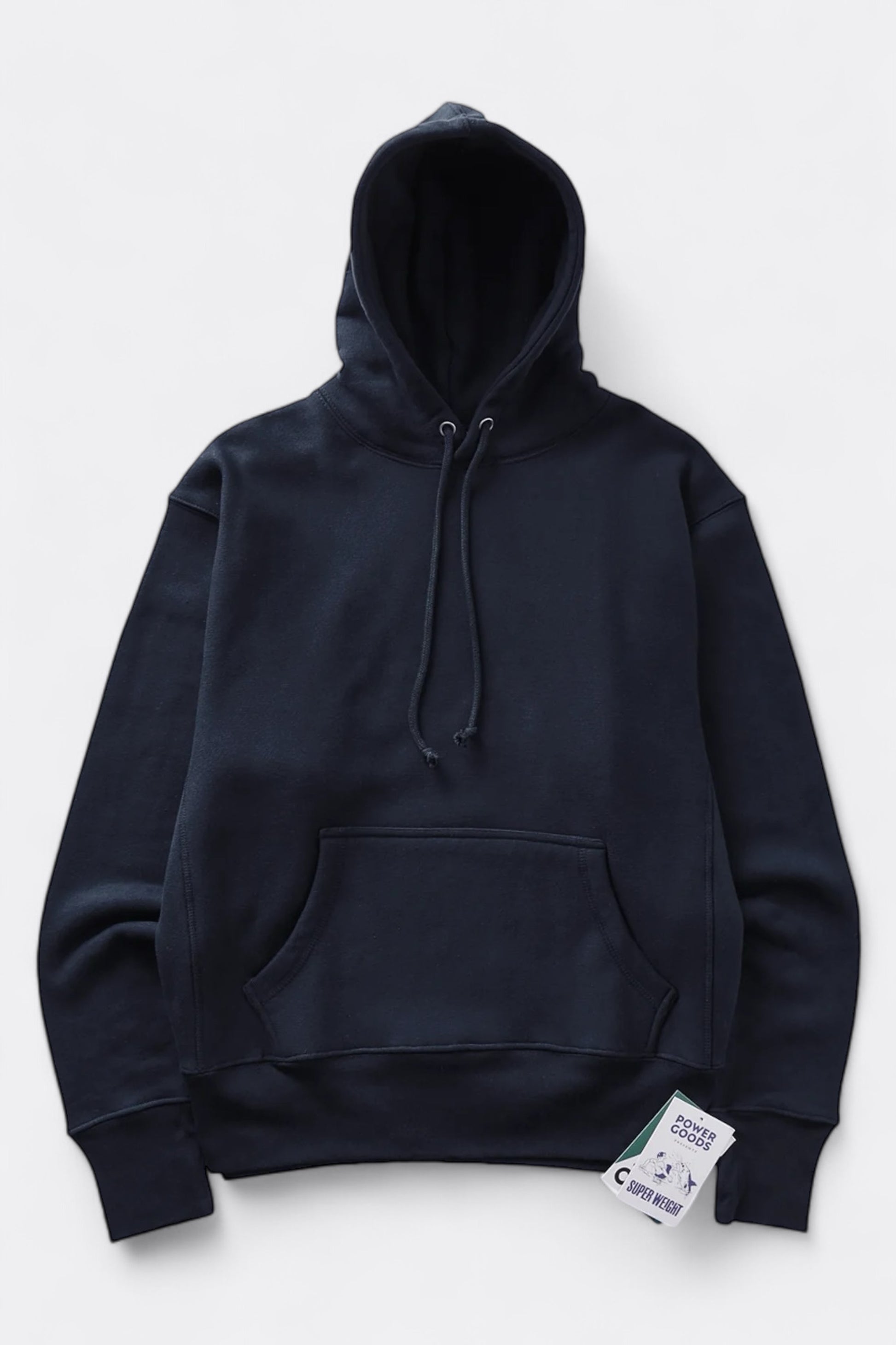 Sweatshirt à capuche POWER GOODS - Super Weight Hoodie (Navy Blue)