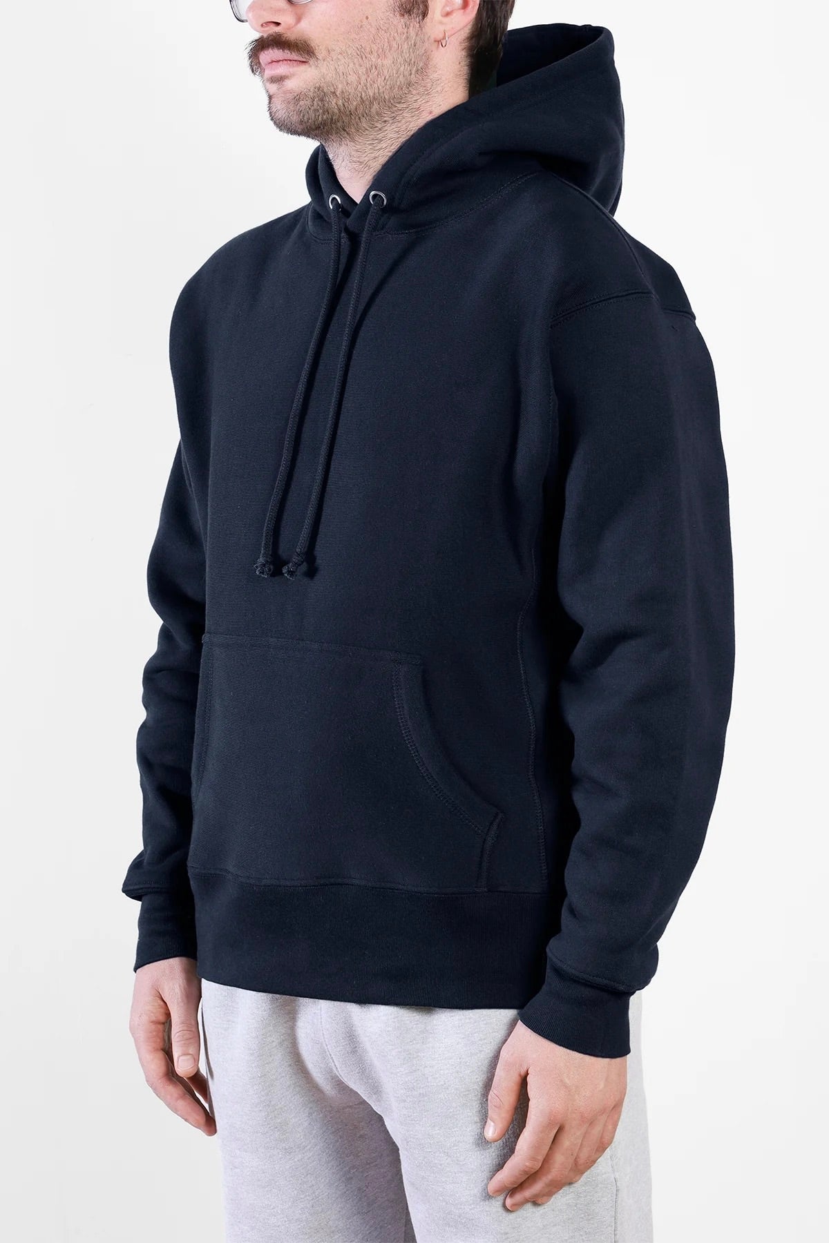 Sweatshirt à capuche POWER GOODS - Super Weight Hoodie (Navy Blue)