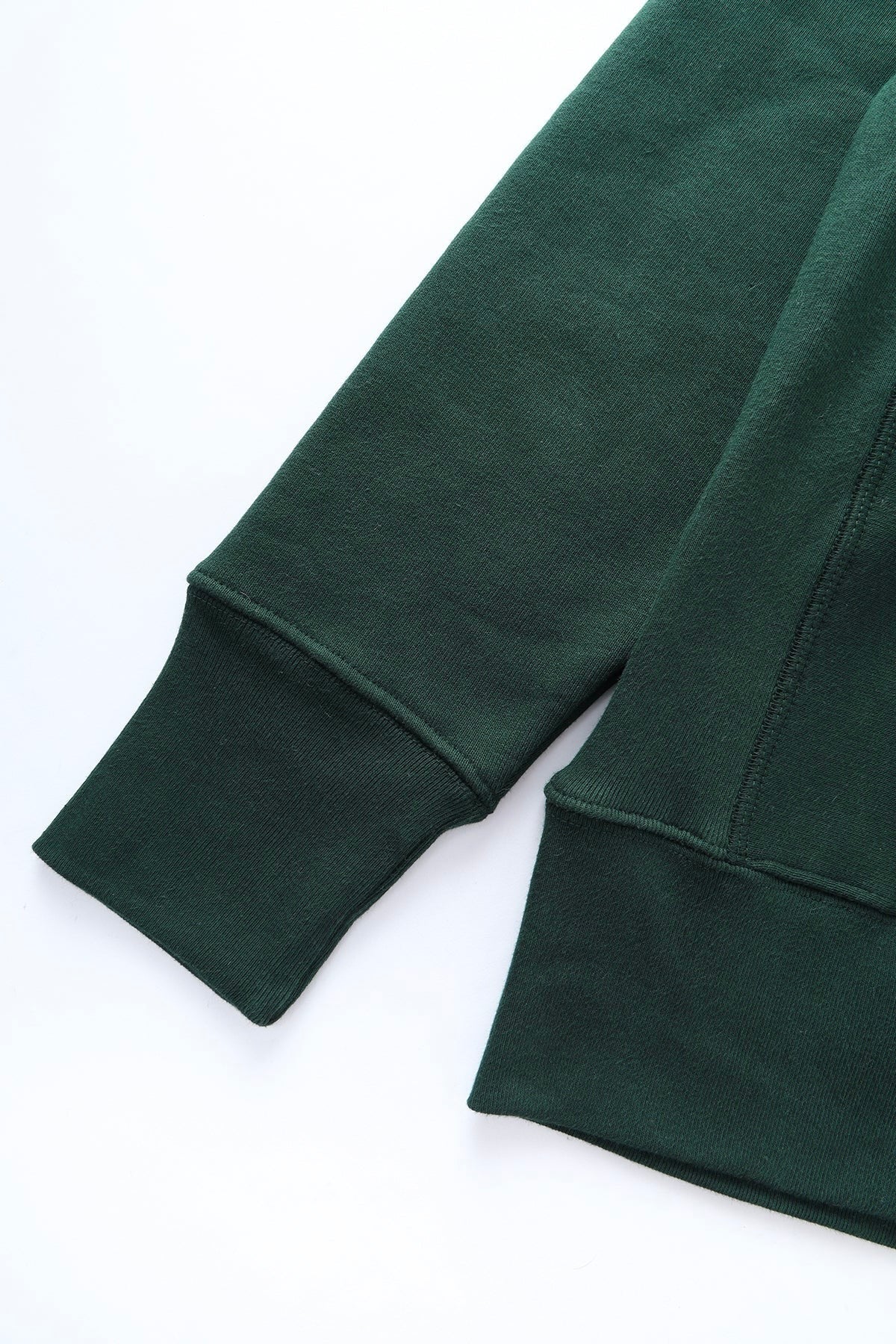 Sweatshirt à col zippé POWER GOODS - Super Weight Quarter Zip (Forest Green)