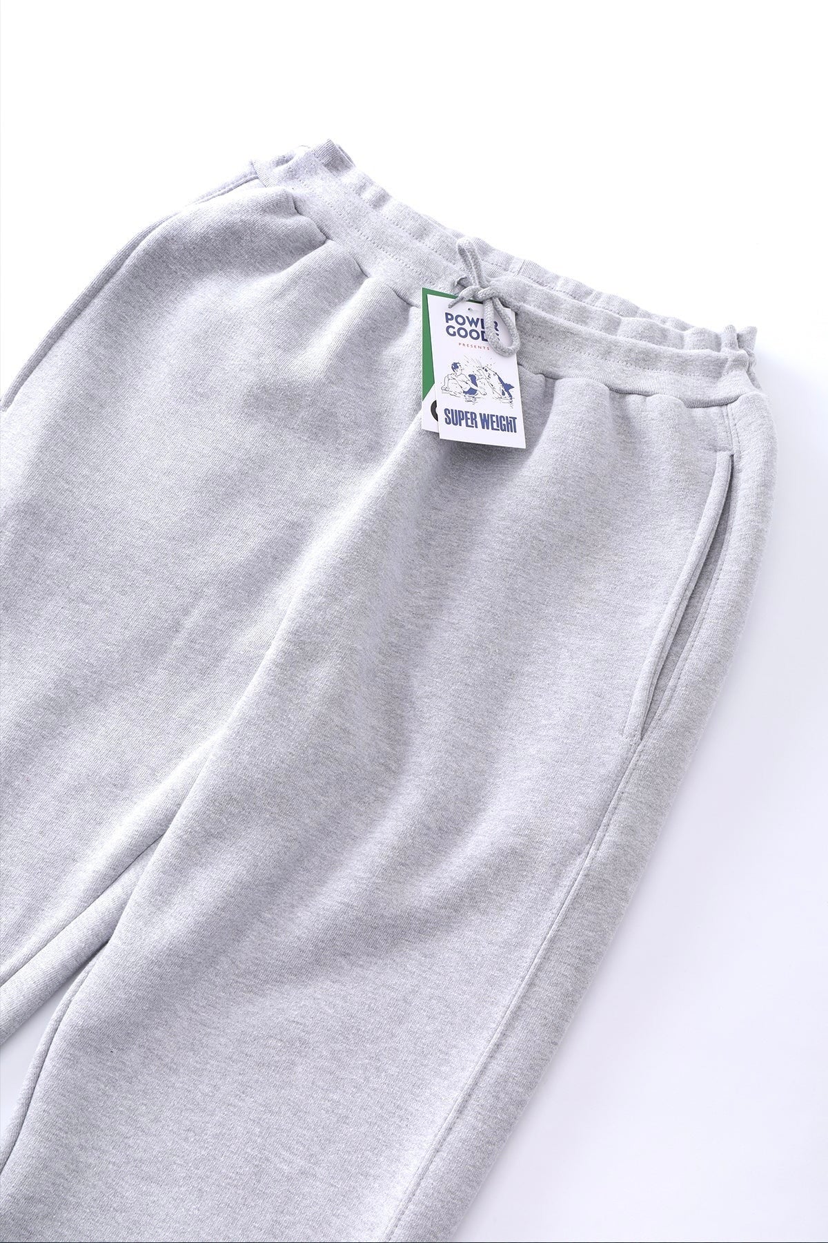 Pantalon de Jogging POWER GOODS - Super Weight Sweatpants (Heather Grey)