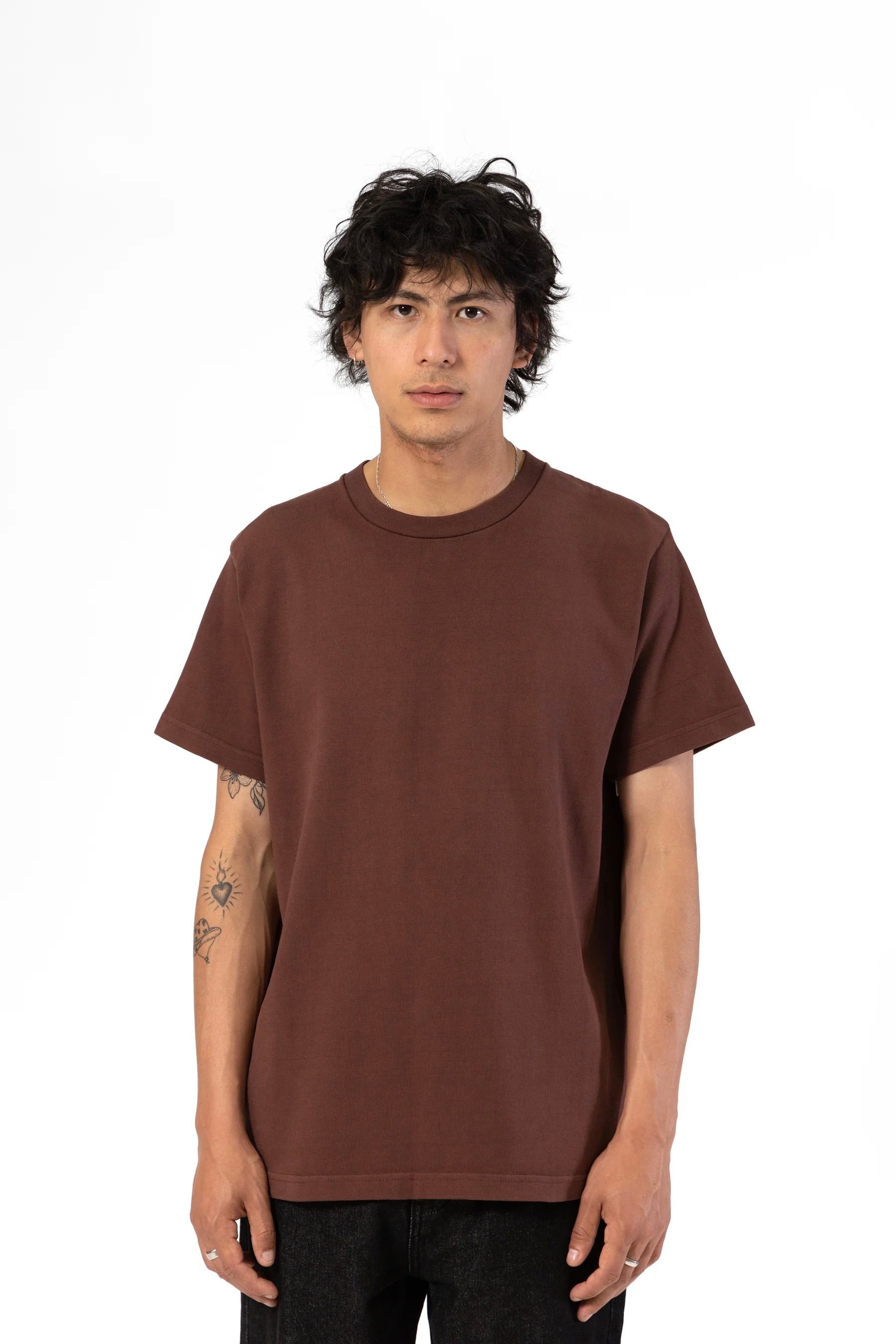 T-Shirt POWER GOODS - Super Weight T-Shirt (Brown)