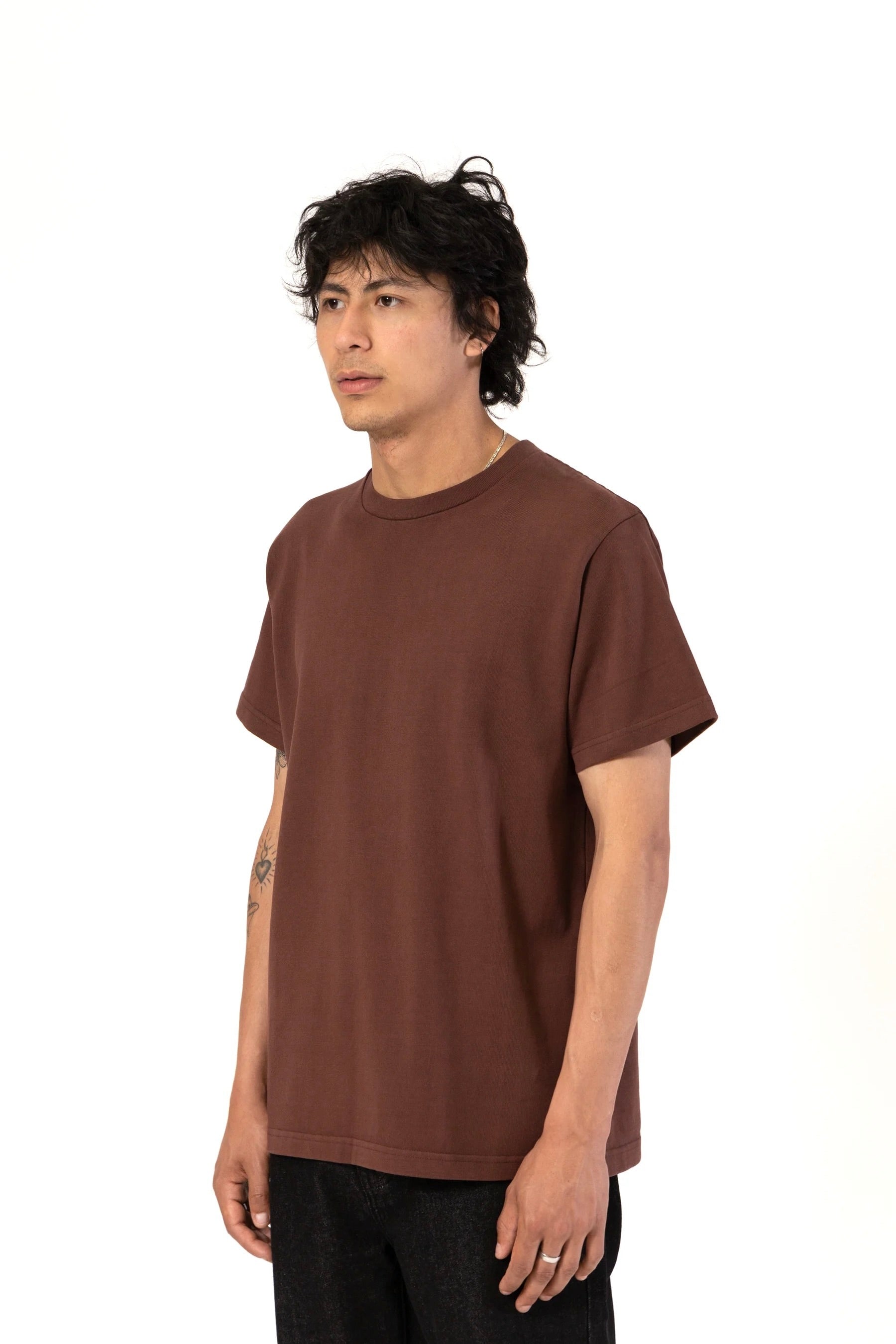 T-Shirt POWER GOODS - Super Weight T-Shirt (Brown)