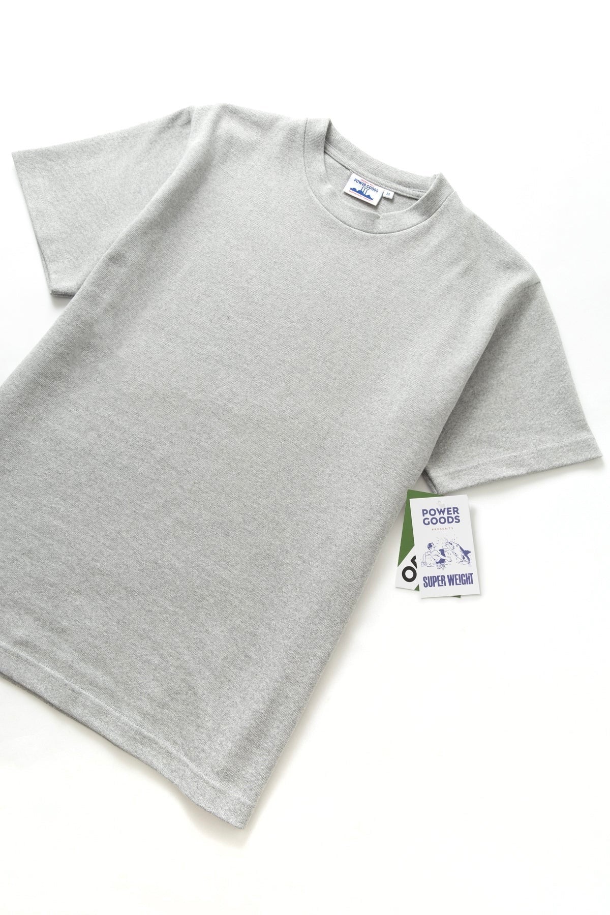 T-Shirt POWER GOODS - Super Weight T-Shirt (Heather Grey)