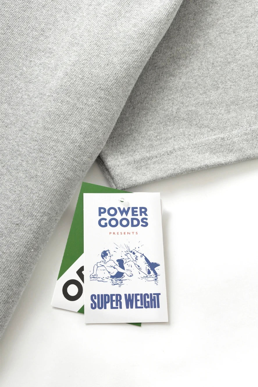 T-Shirt POWER GOODS - Super Weight T-Shirt (Heather Grey)