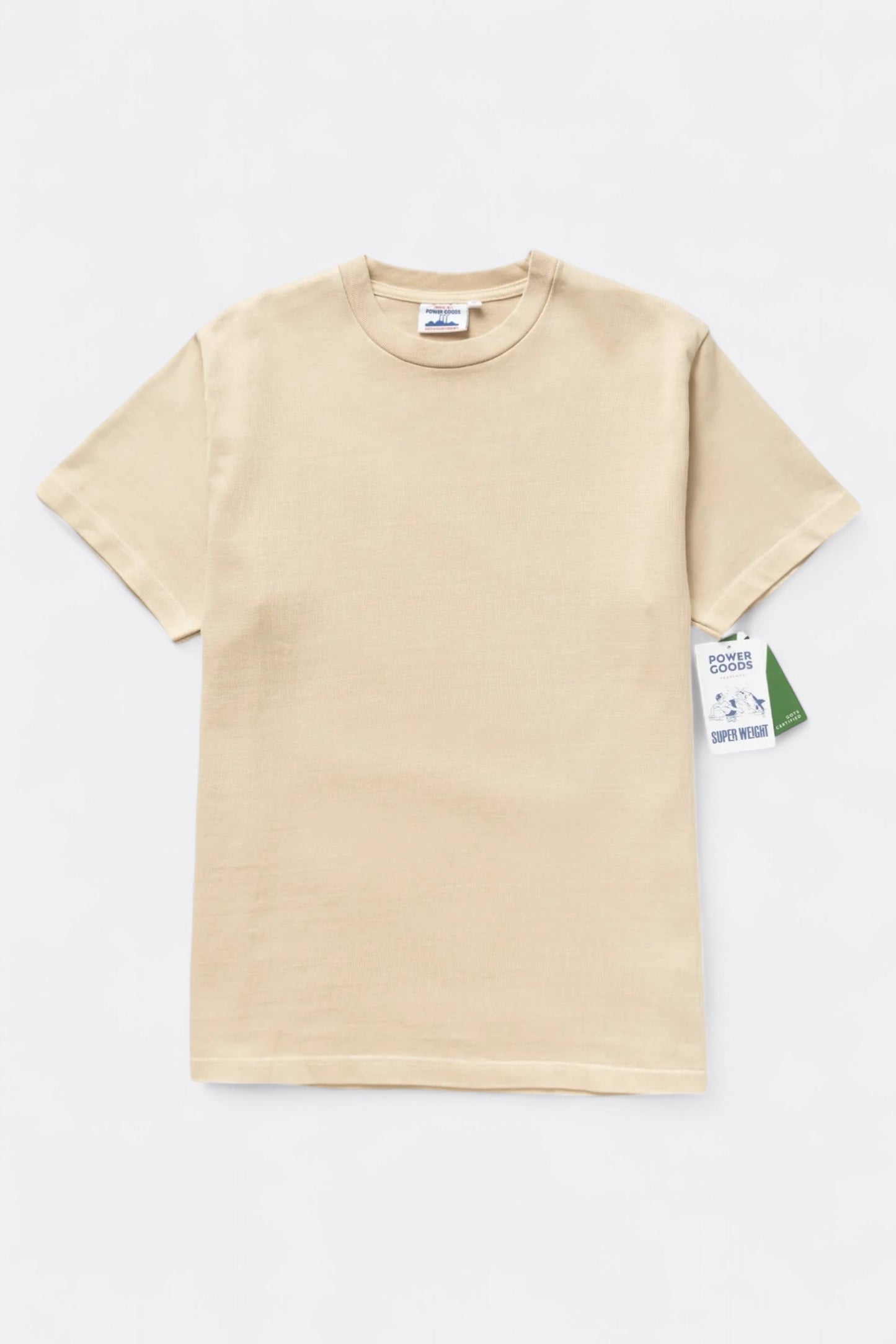 T-Shirt POWER GOODS - Super Weight T-Shirt (Khaki)