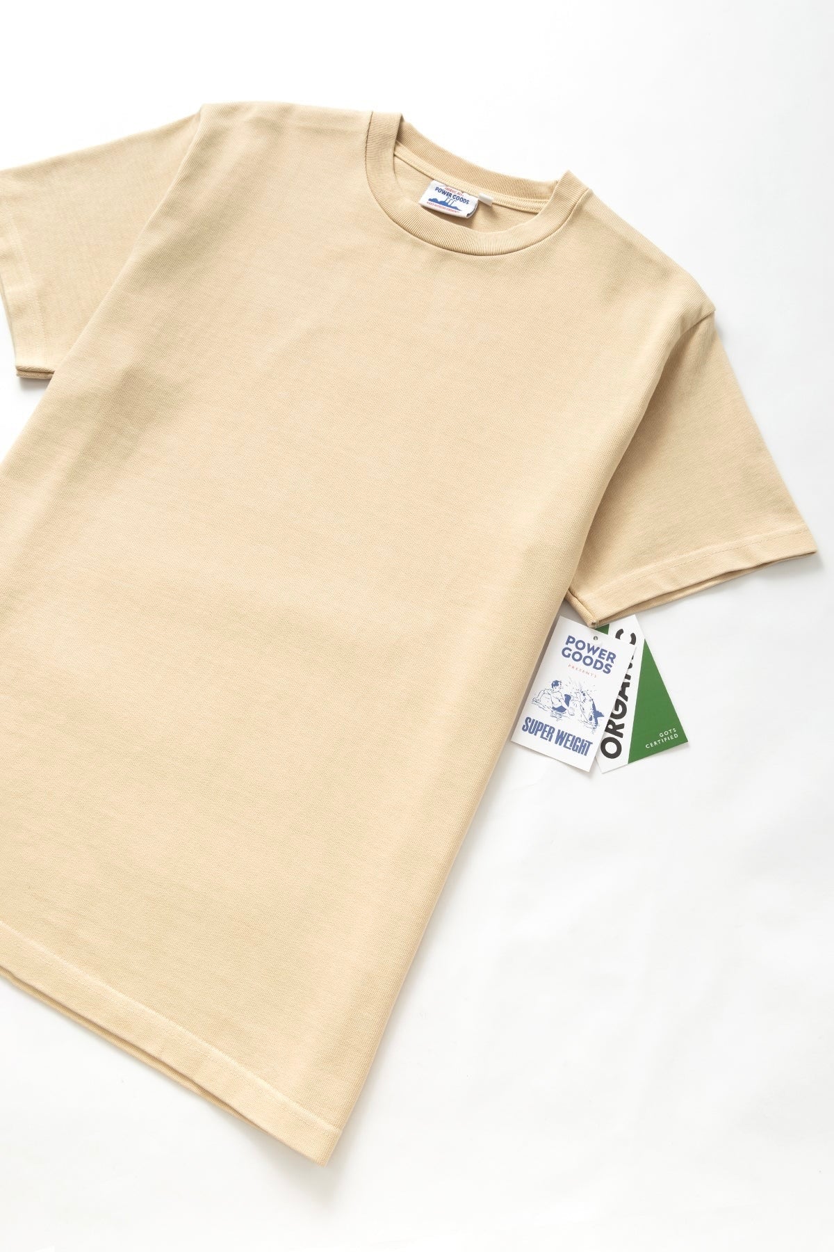 T-Shirt POWER GOODS - Super Weight T-Shirt (Khaki)