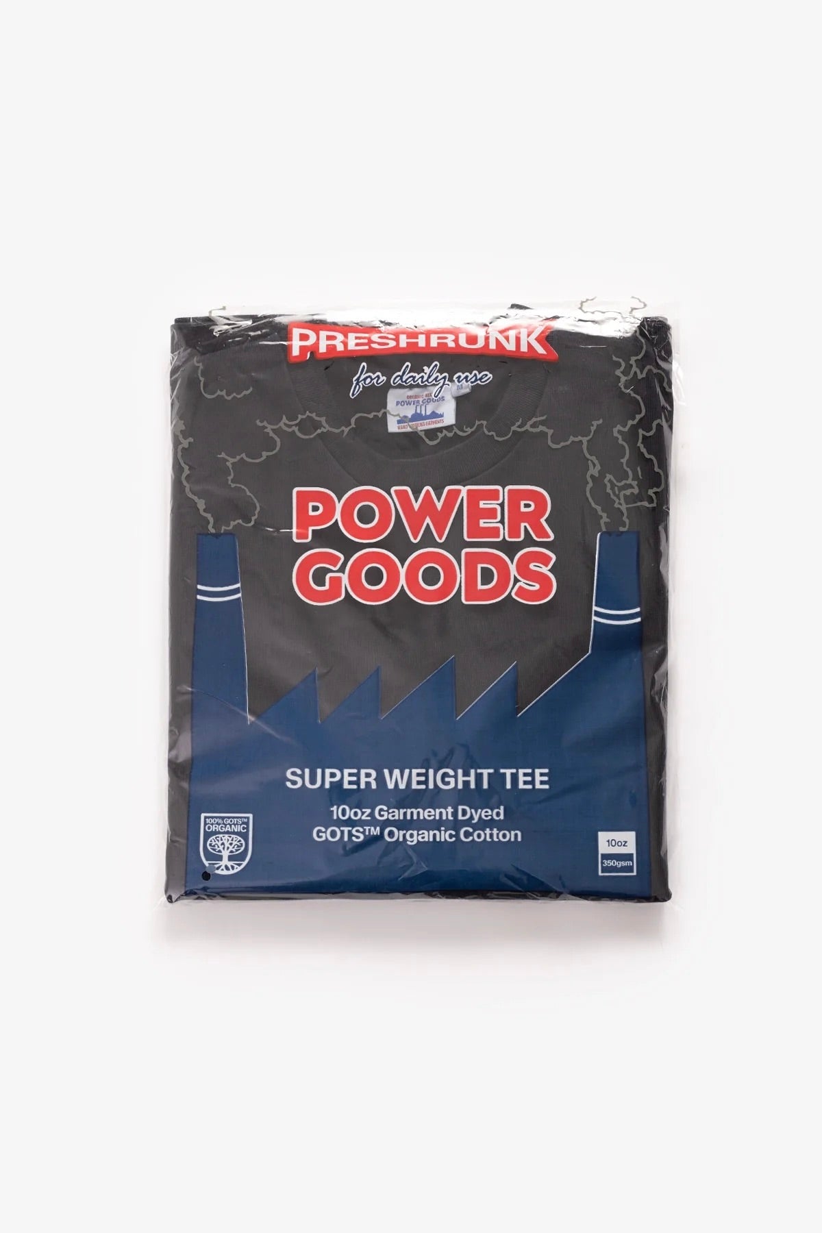 T-Shirt POWER GOODS - Super Weight T-Shirt (Navy Blue)