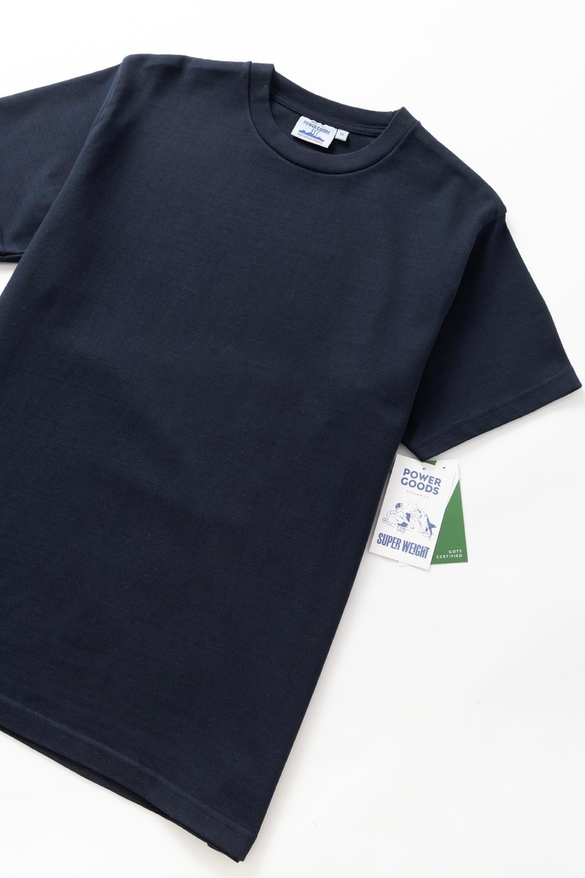 T-Shirt POWER GOODS - Super Weight T-Shirt (Navy Blue)