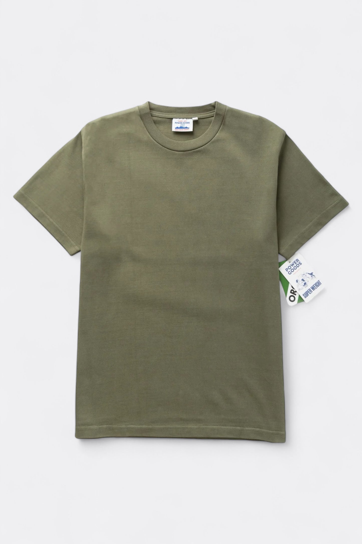 T-Shirt POWER GOODS - Super Weight T-Shirt (Olive)