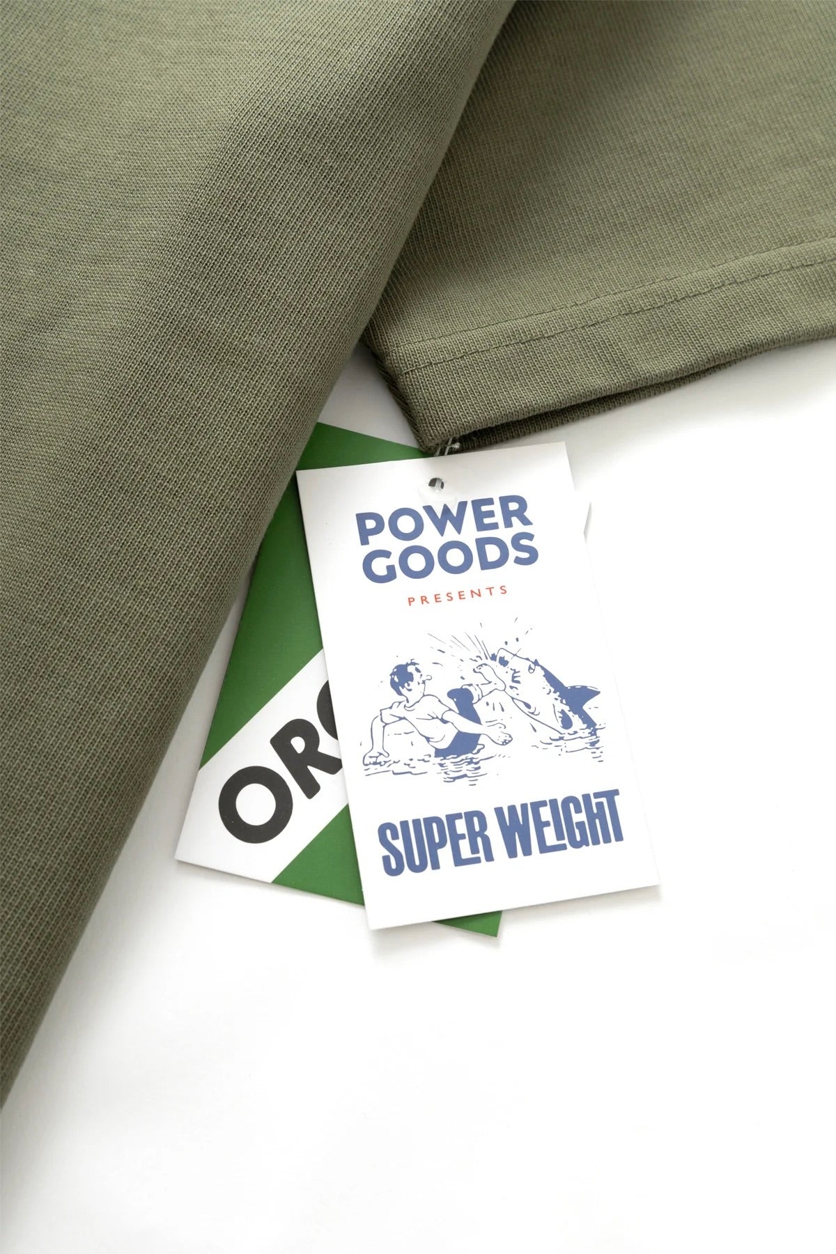 T-Shirt POWER GOODS - Super Weight T-Shirt (Olive)