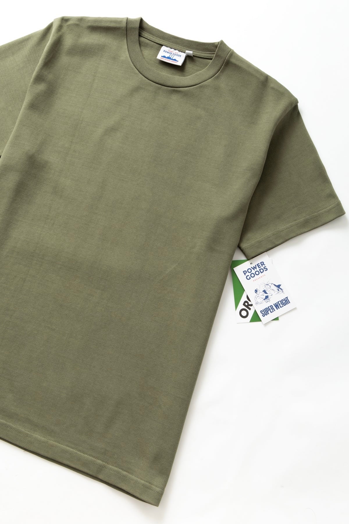 T-Shirt POWER GOODS - Super Weight T-Shirt (Olive)