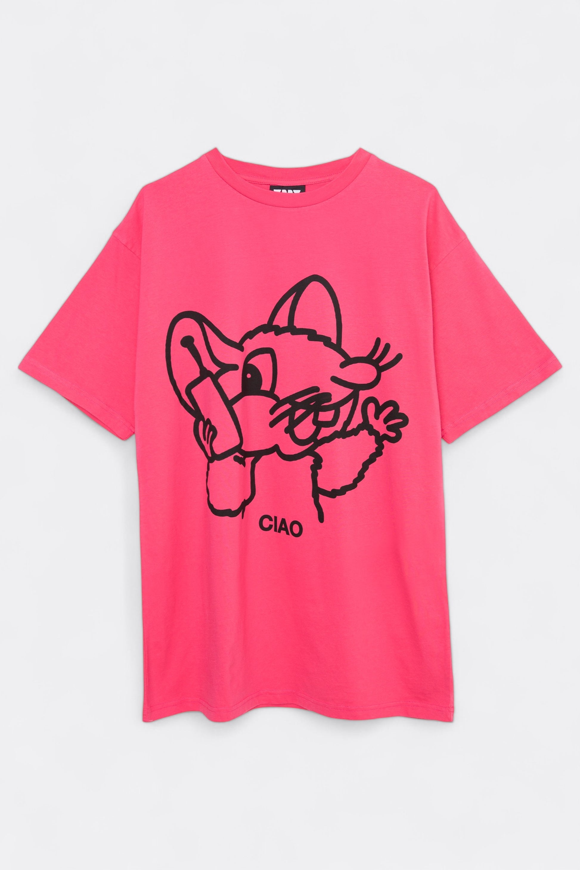 T-Shirt PUBLIC POSSESSION - Ciao Ciao T-Shirt (Cherry Pink)