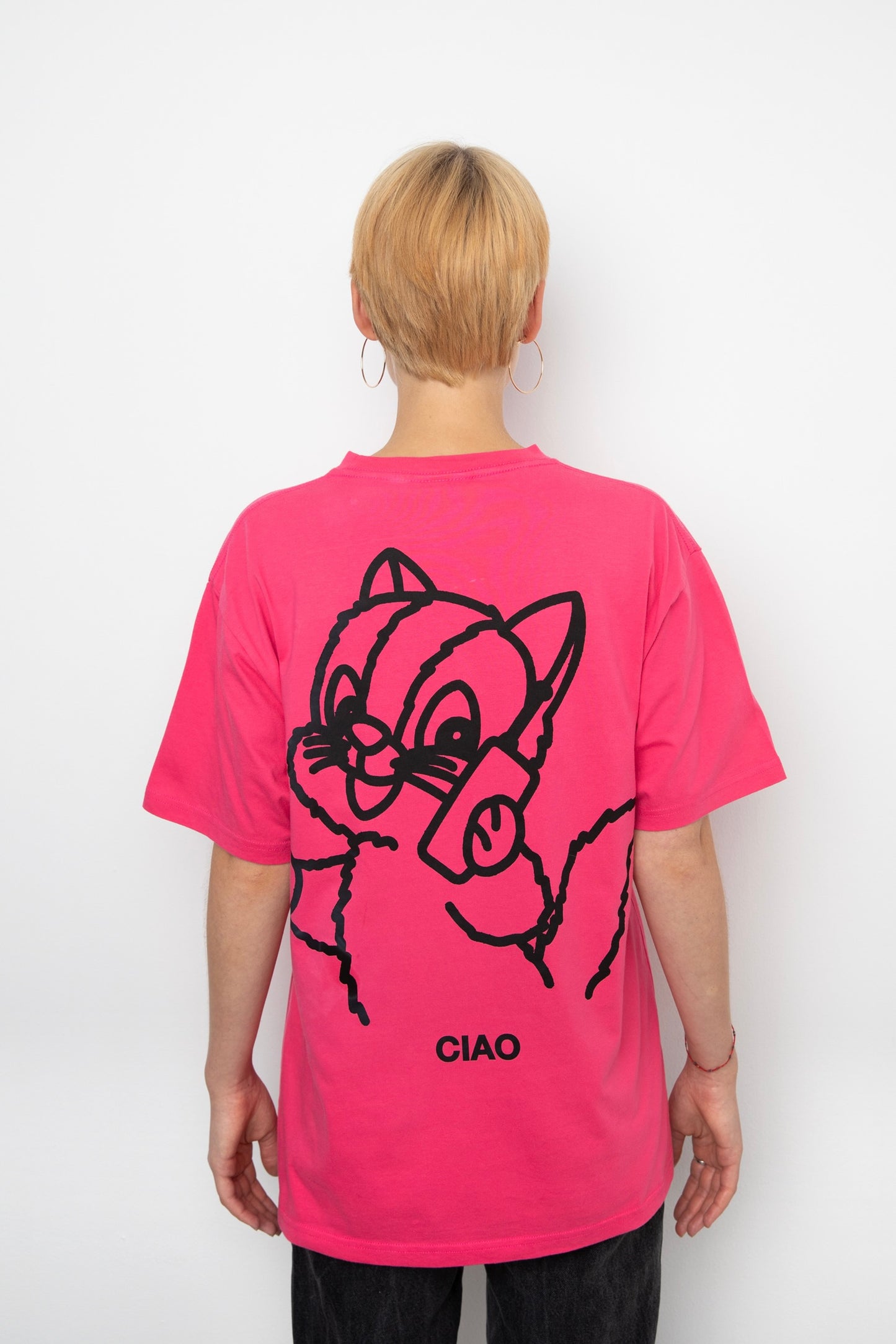 T-Shirt PUBLIC POSSESSION - Ciao Ciao T-Shirt (Cherry Pink)