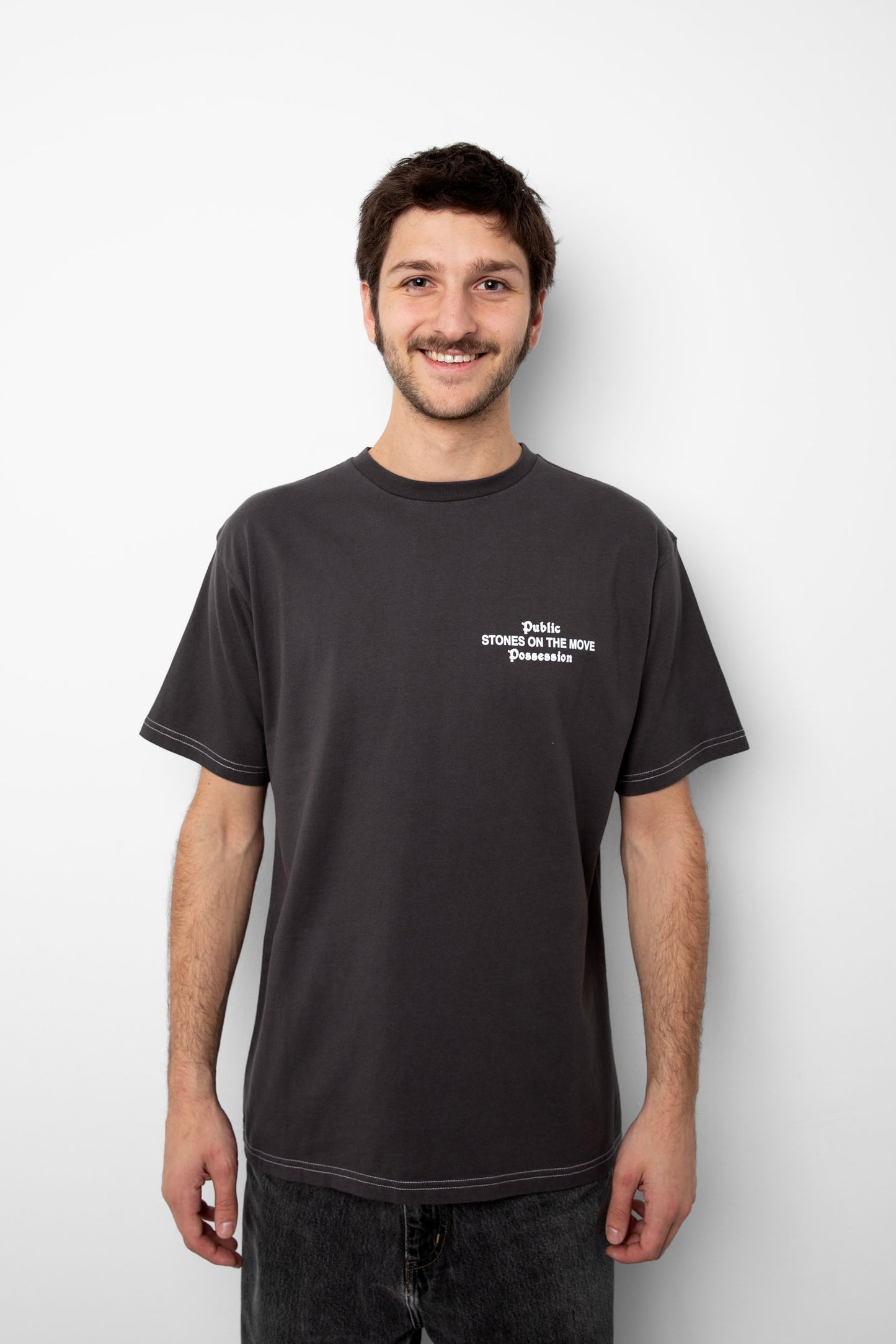 T-Shirt PUBLIC POSSESSION - Monument T-Shirt (Washed Out Black)