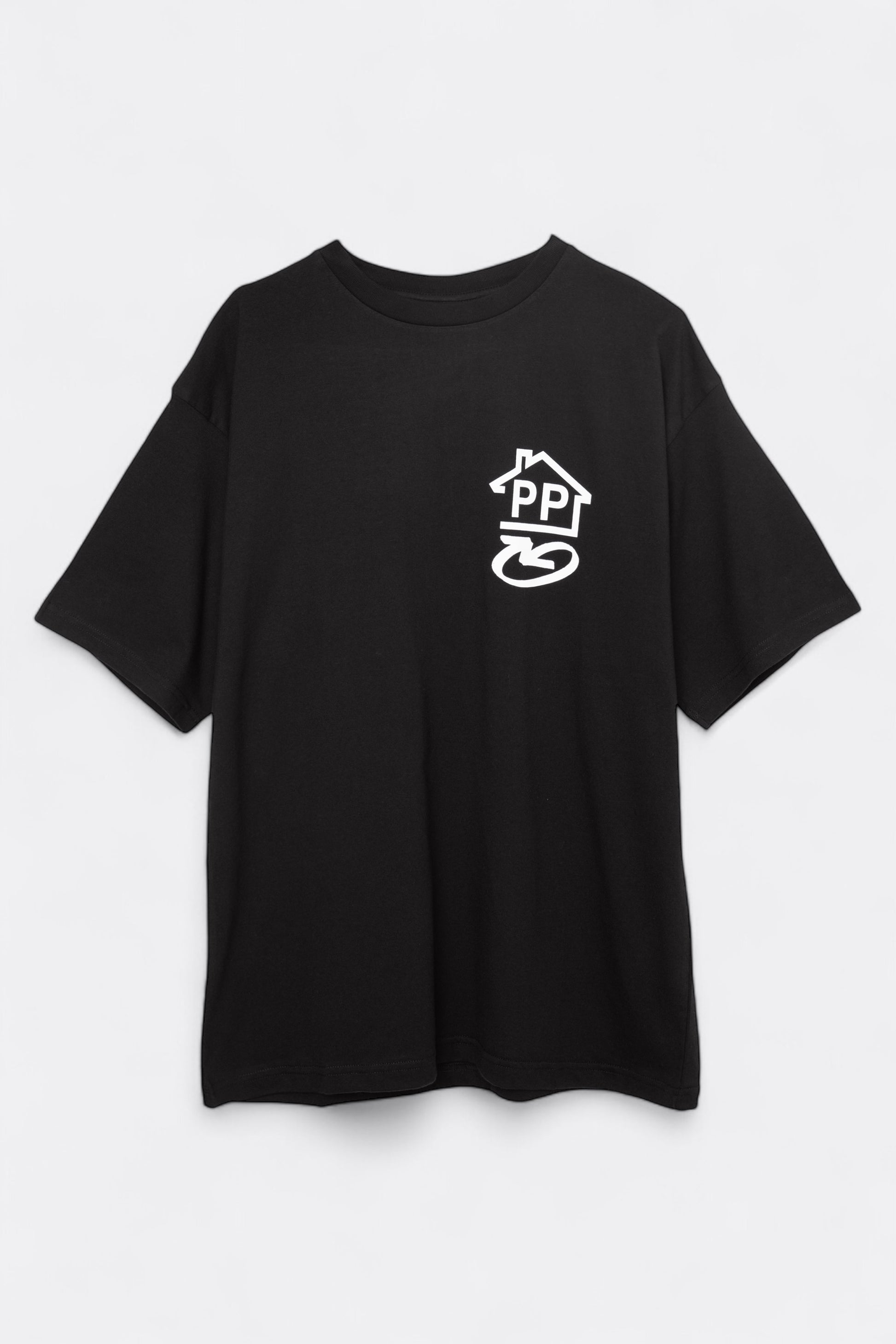 T-Shirt PUBLIC POSSESSION - P.P. Logistik T-Shirt (Anthracite Black)