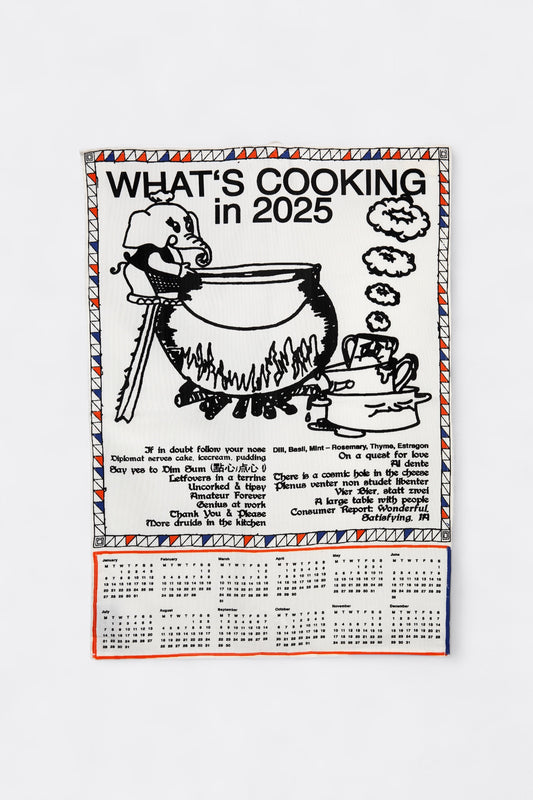 Torchon PUBLIC POSSESSION - What's Cooking? Dishtowel (Multi Colour)