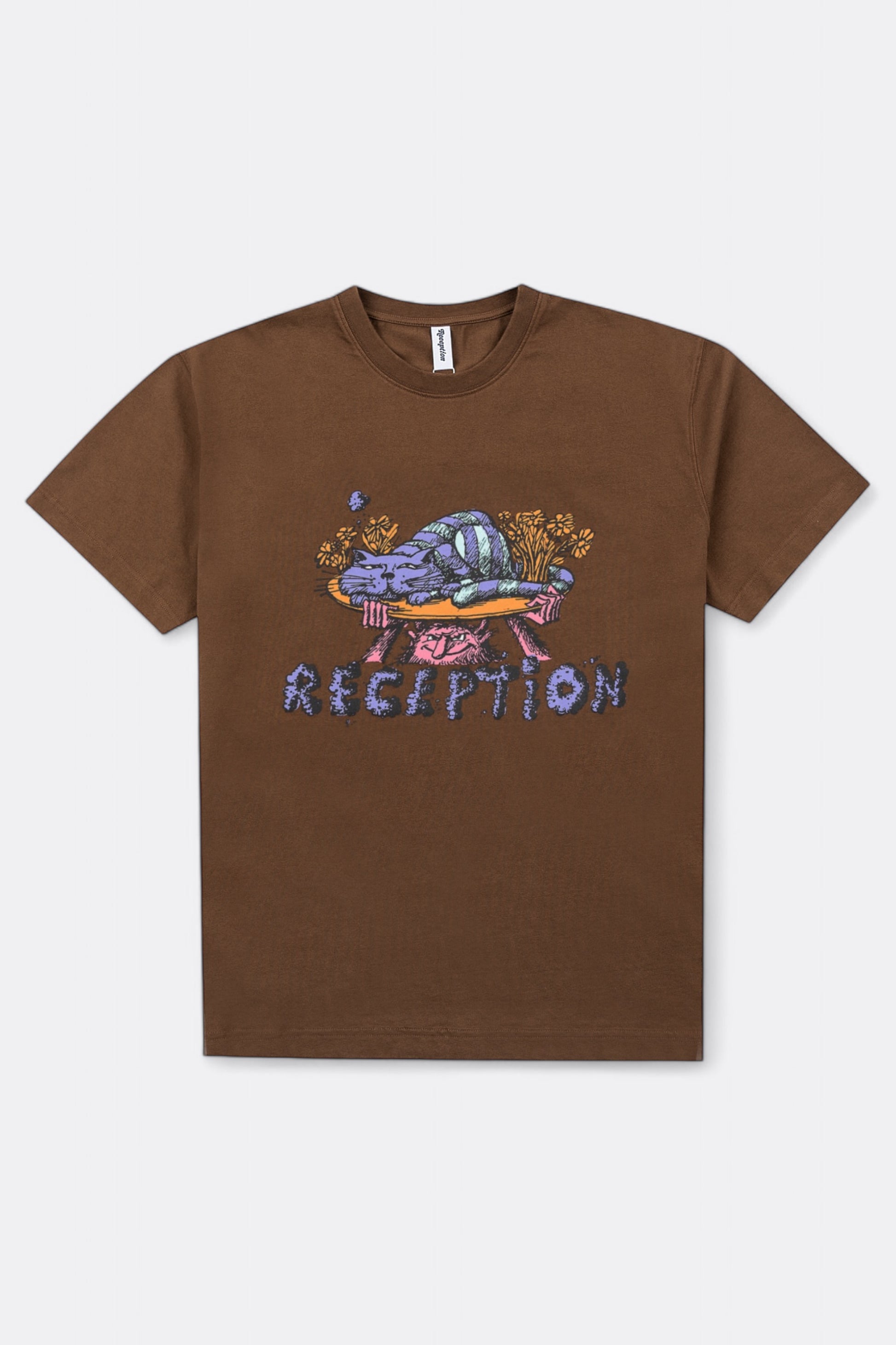 T-Shirt Reception - Creepy SS Tee (Choco Brown)