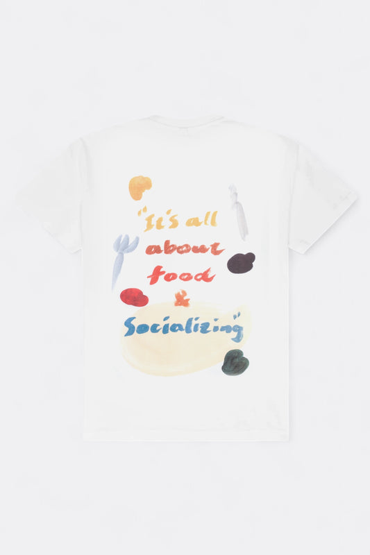 T-Shirt Reception - Food SS Tee (White)