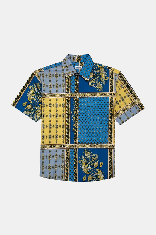 Chemise Reception - Ryo Shirt Provence (Multicolor)