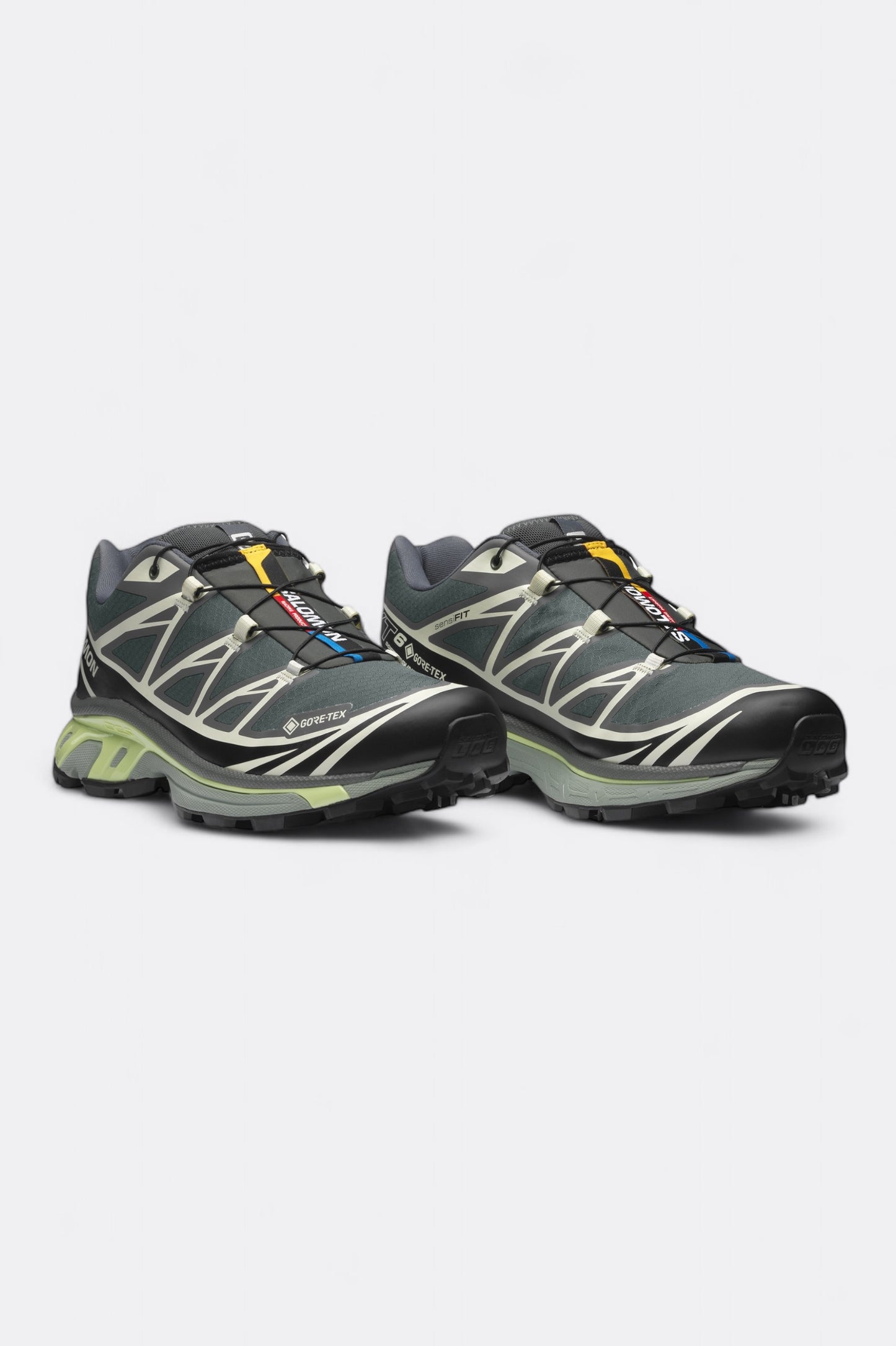 Chaussures Salomon - XT-6 Gore-Tex (Urban Chic / Black / Lime Cream)