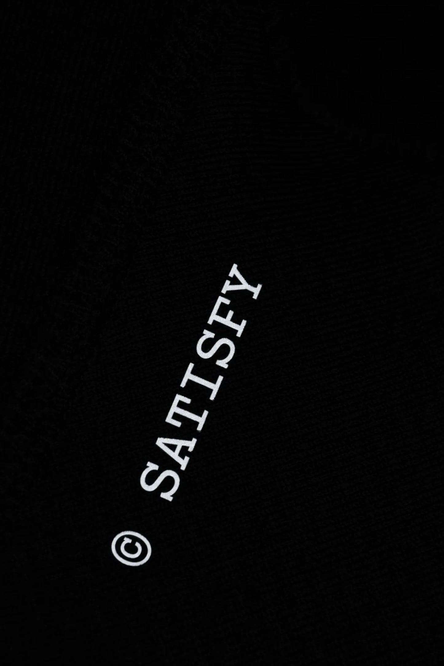 Sweat-Shirt Satisfy - GhostFleece™ Half‑Zip (Black)