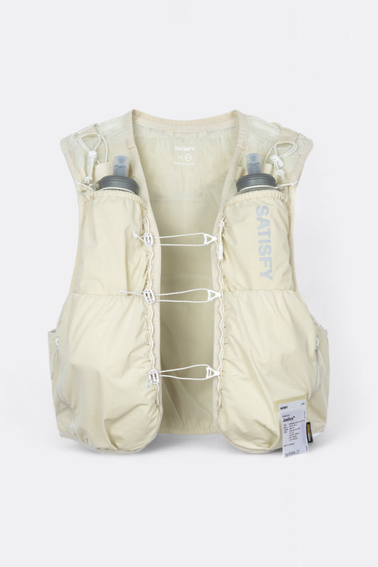 Veste d'hydratation Satisfy - Justice Cordura Hydration Vest 5L (Mineral Off-White)