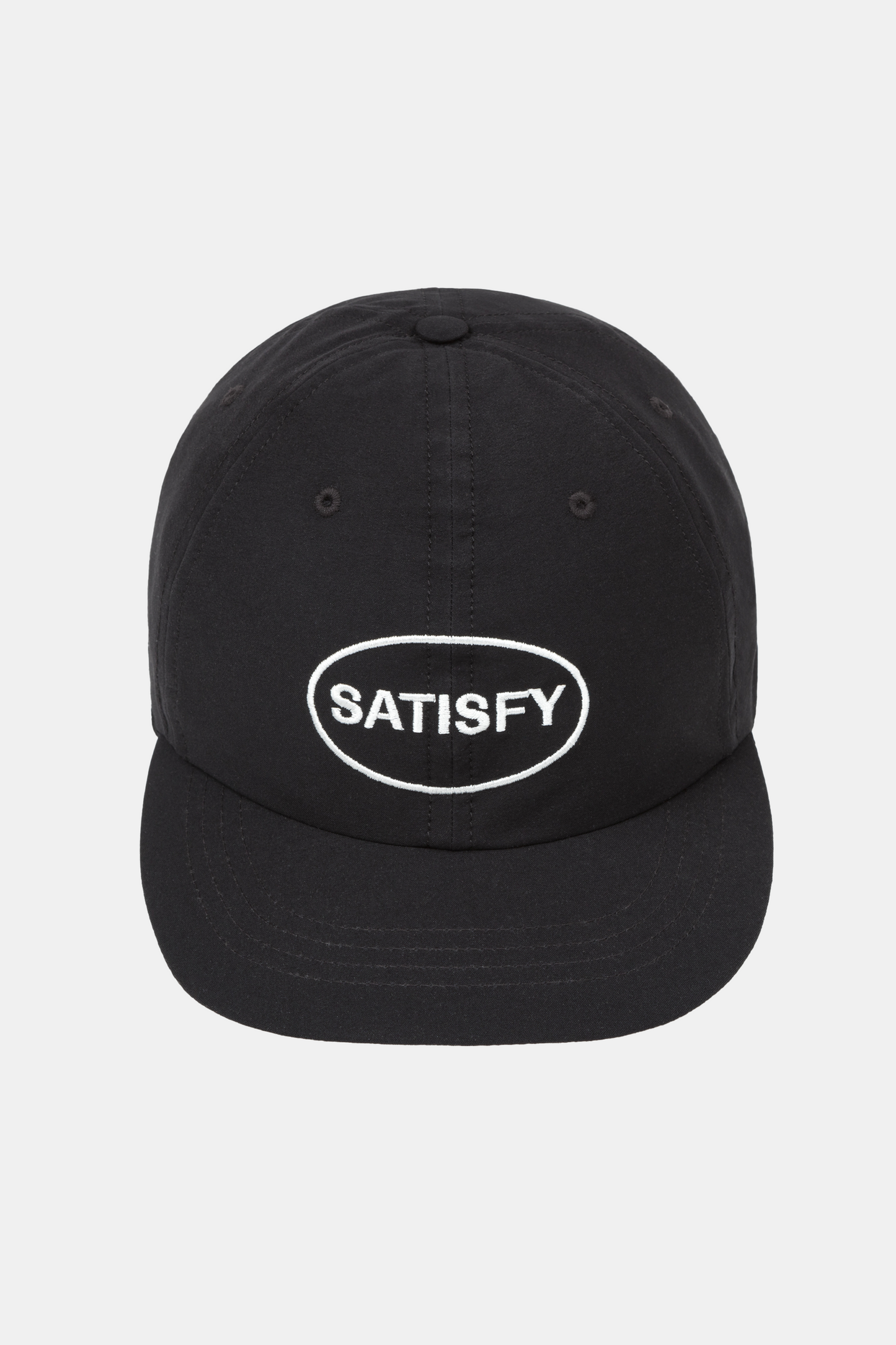 Casquette Satisfy - PeaceShell™ Running Cap (Black)