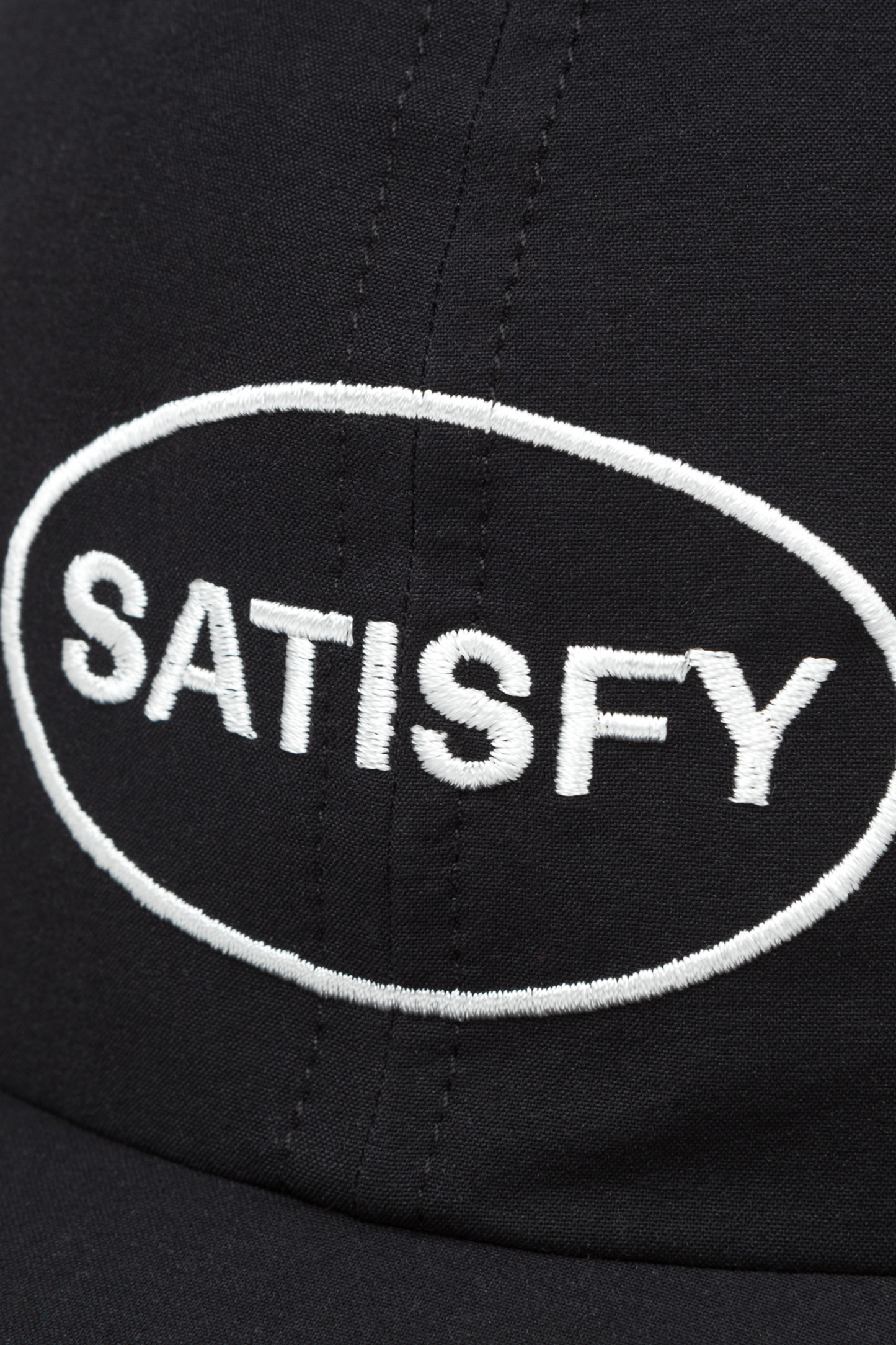 Casquette Satisfy - PeaceShell™ Running Cap (Black)