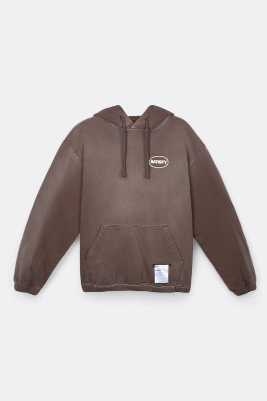 Sweatshirt à Capuche Satisfy -  SoftCell™ Hoodie (Sun Bleached Brown)